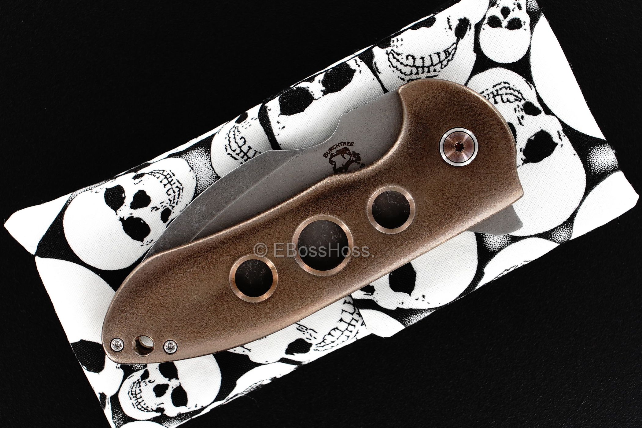 Michael Burch Custom Genesis Framelock Flipper