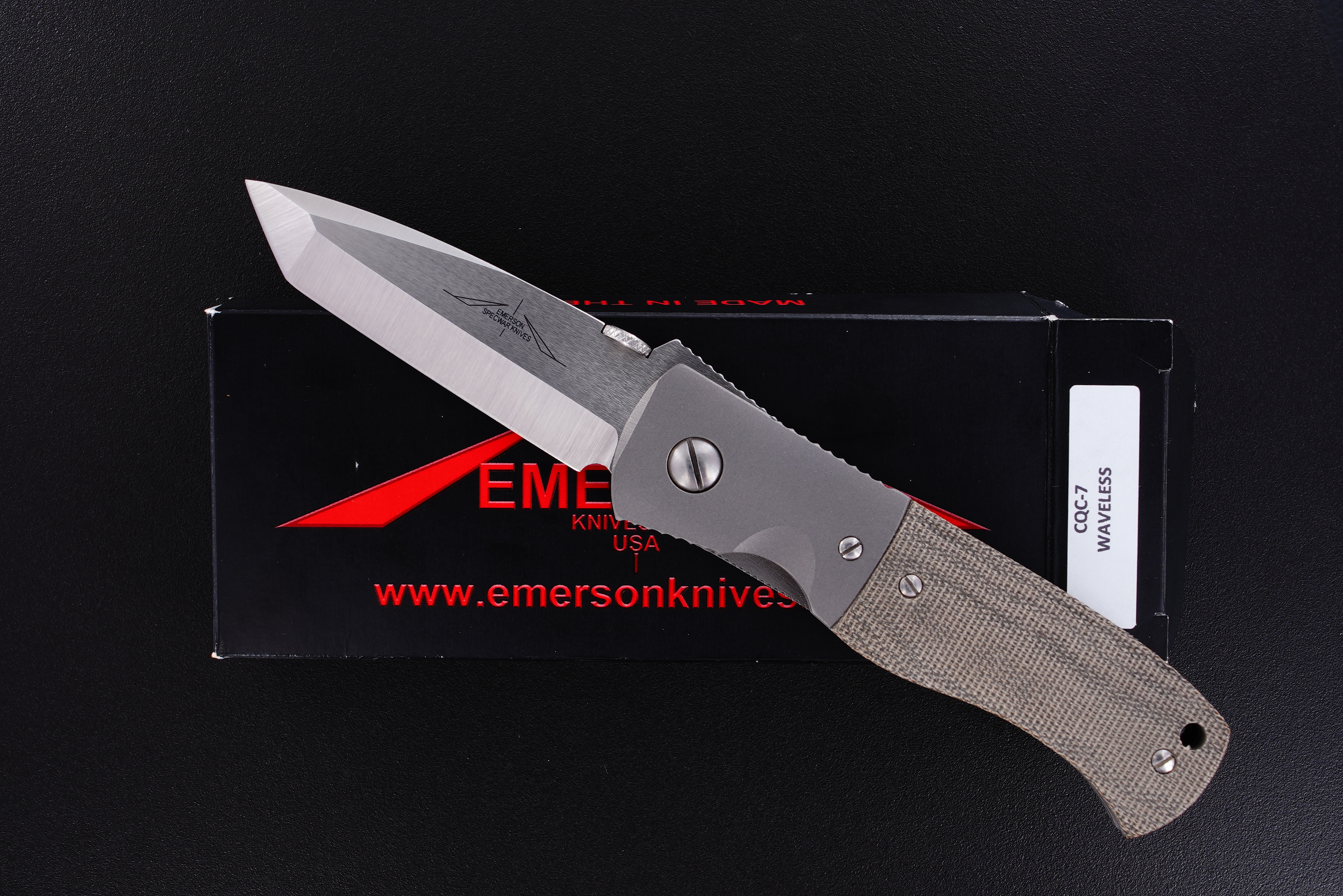 Ernie Emerson Custom Domed-Pivot Waveless CQC-7
