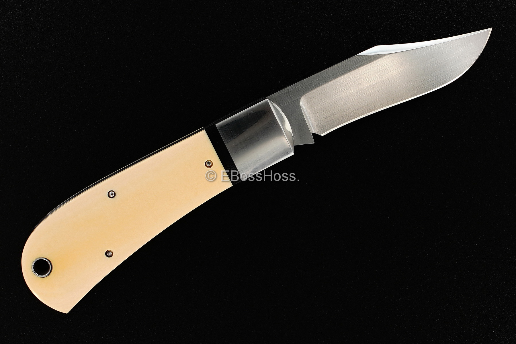 Bill Ruple Custom Deluxe Lannys Clip Slip Joint Knife