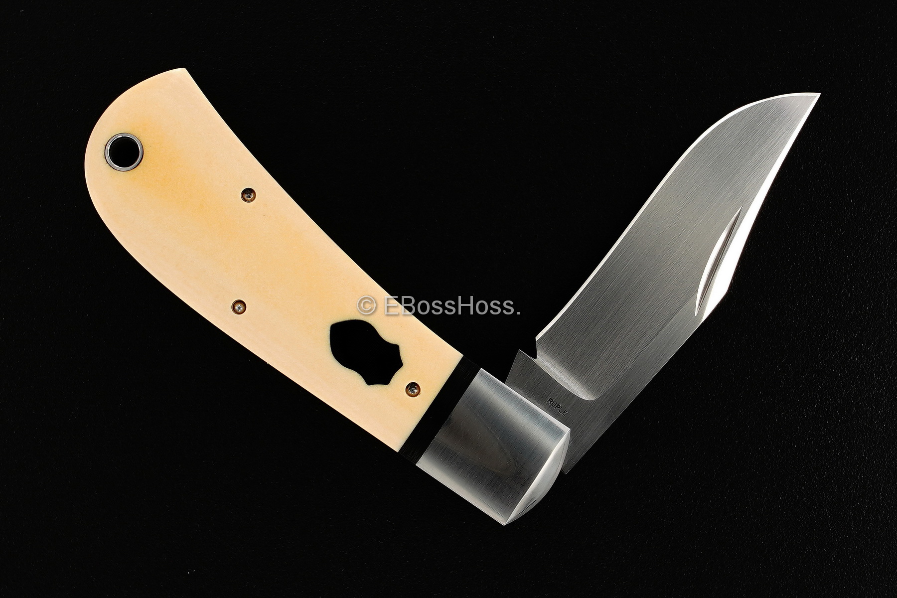 Bill Ruple Custom Deluxe Lannys Clip Slip Joint Knife