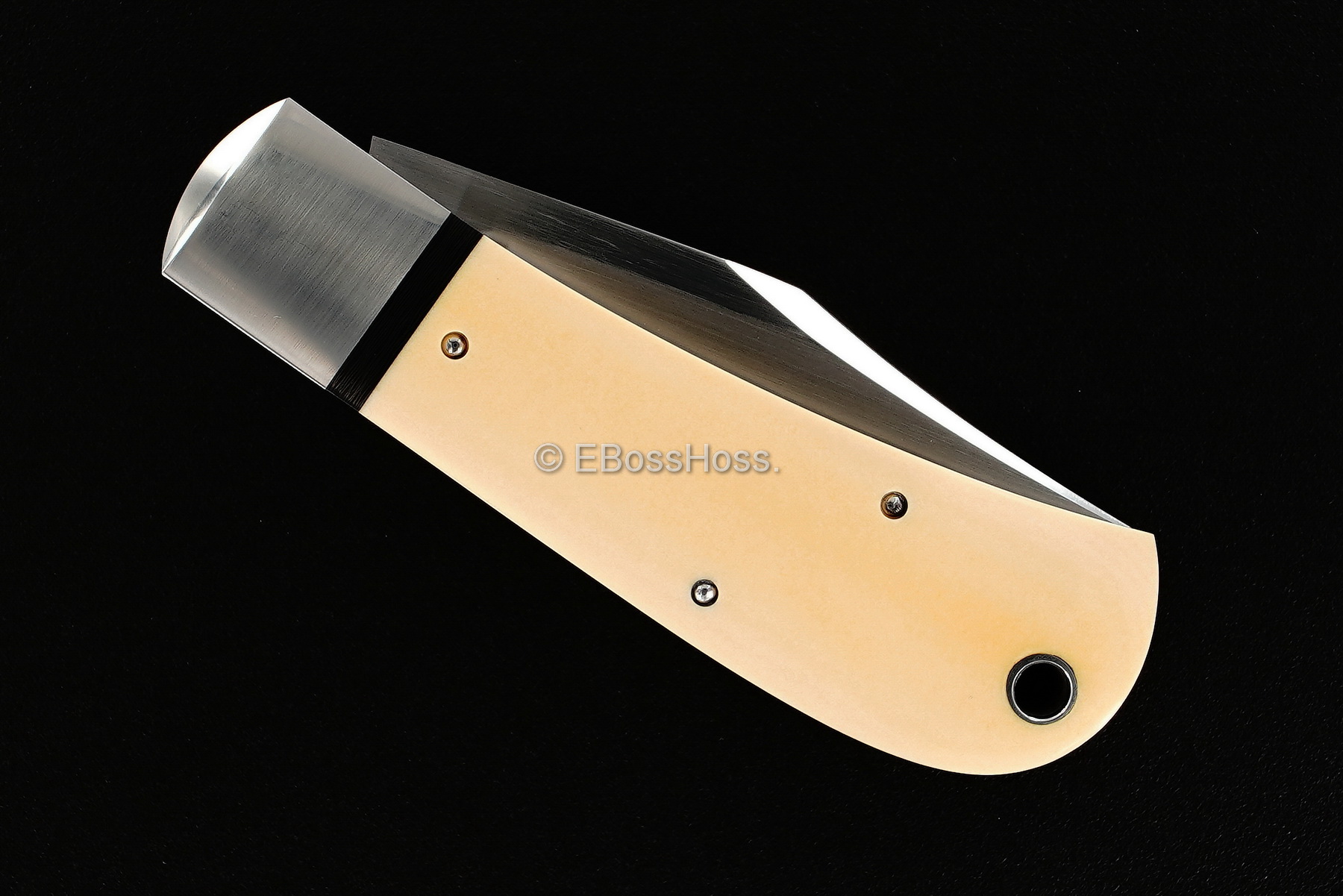 Bill Ruple Custom Deluxe Lannys Clip Slip Joint Knife