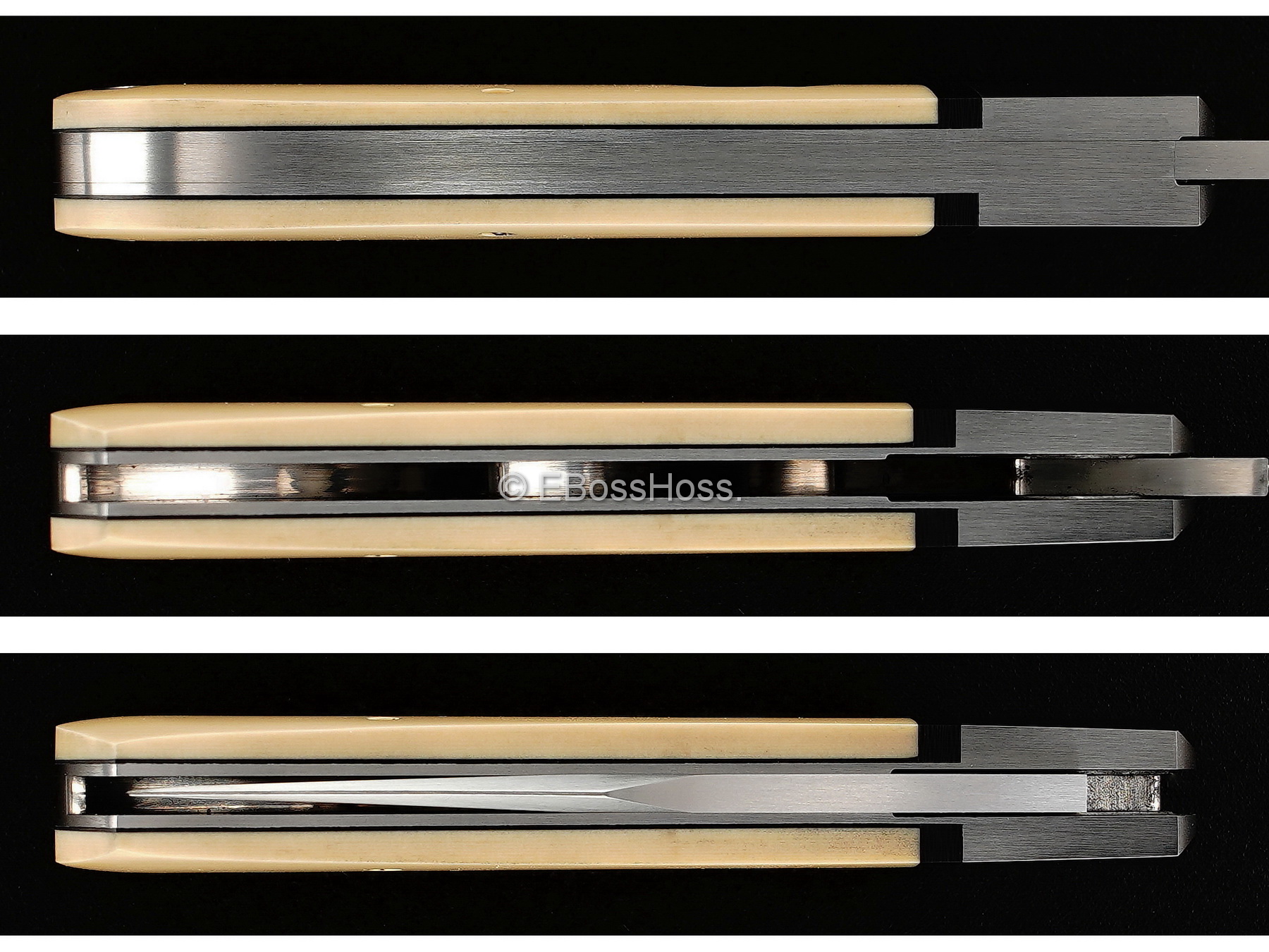 Bill Ruple Custom Deluxe Lannys Clip Slip Joint Knife