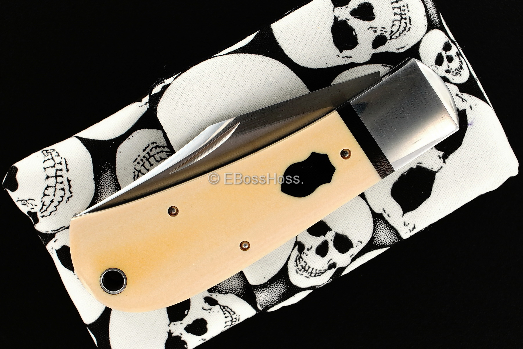 Bill Ruple Custom Deluxe Lannys Clip Slip Joint Knife