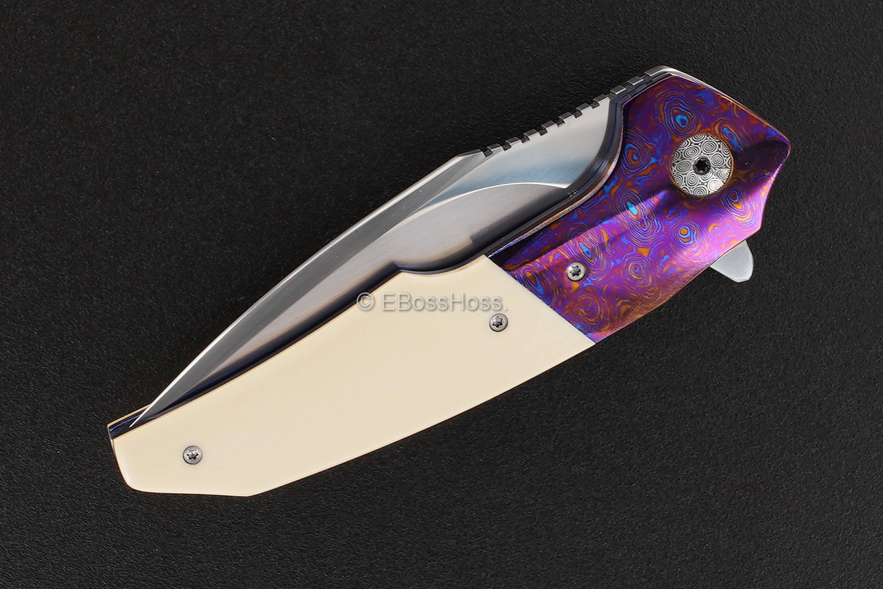 A2 Knives (Andre van Heerden & Andre Thorburn) Custom A6 Mini Very Premium Flipper
