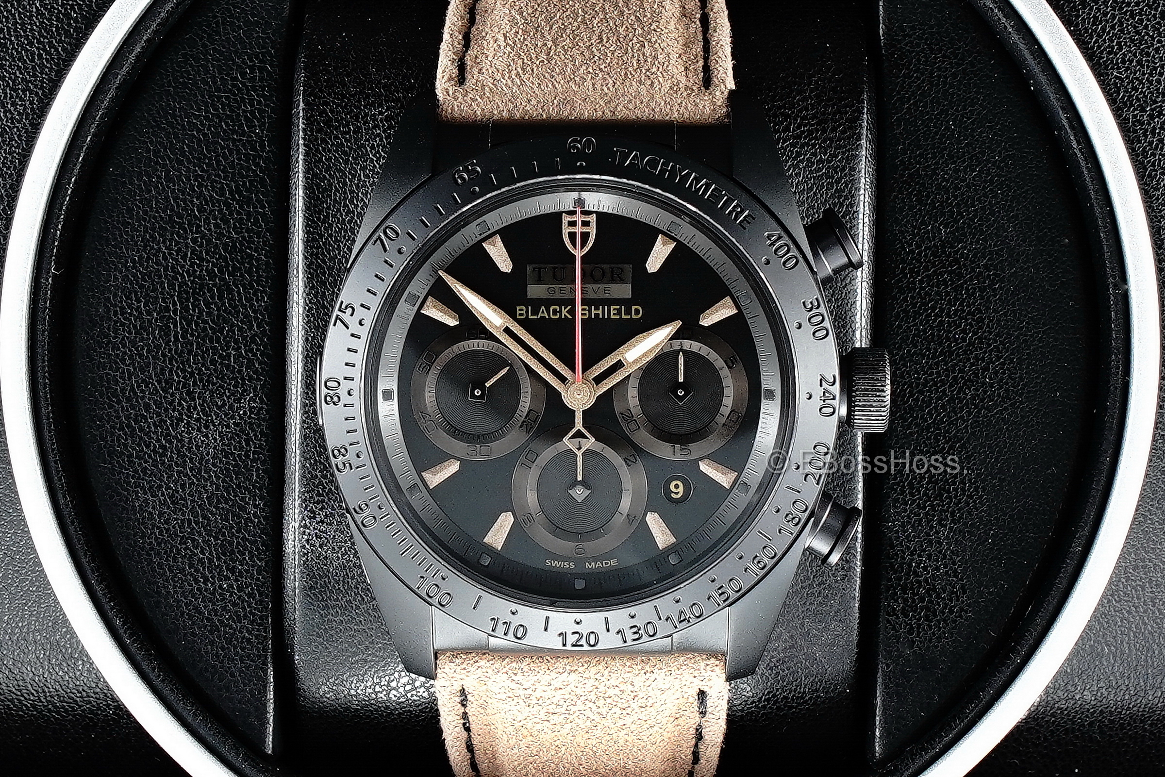 Tudor Black Shield Fastrider - Ref: 42000CN