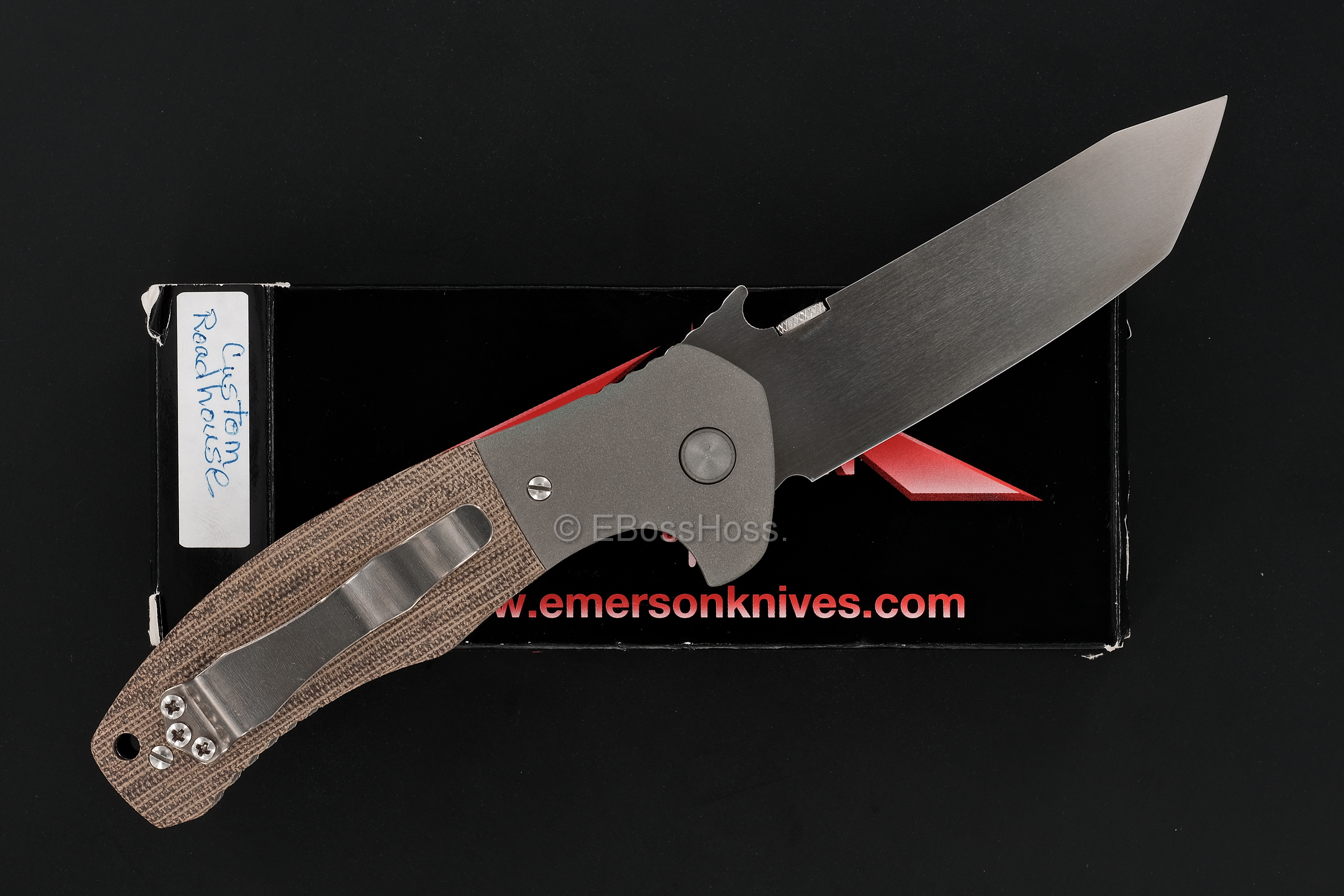 Ernie Emerson Custom Bolstered Waved Roadhouse