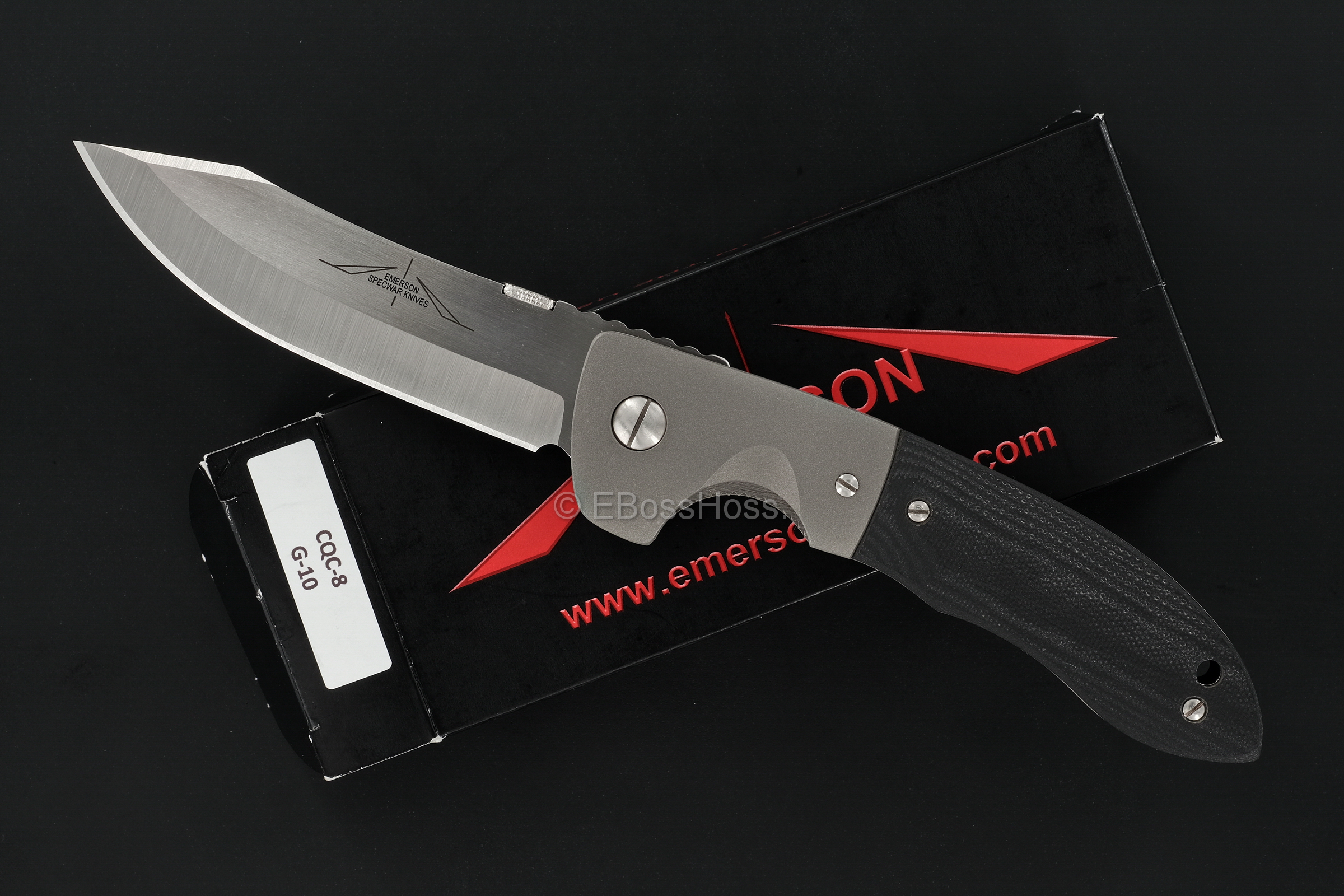 A Old-School Homage -- Black Scales, Non-Waved, Domed Pivot, Thumb Scallop, &amp; Outstanding Fit and Finish