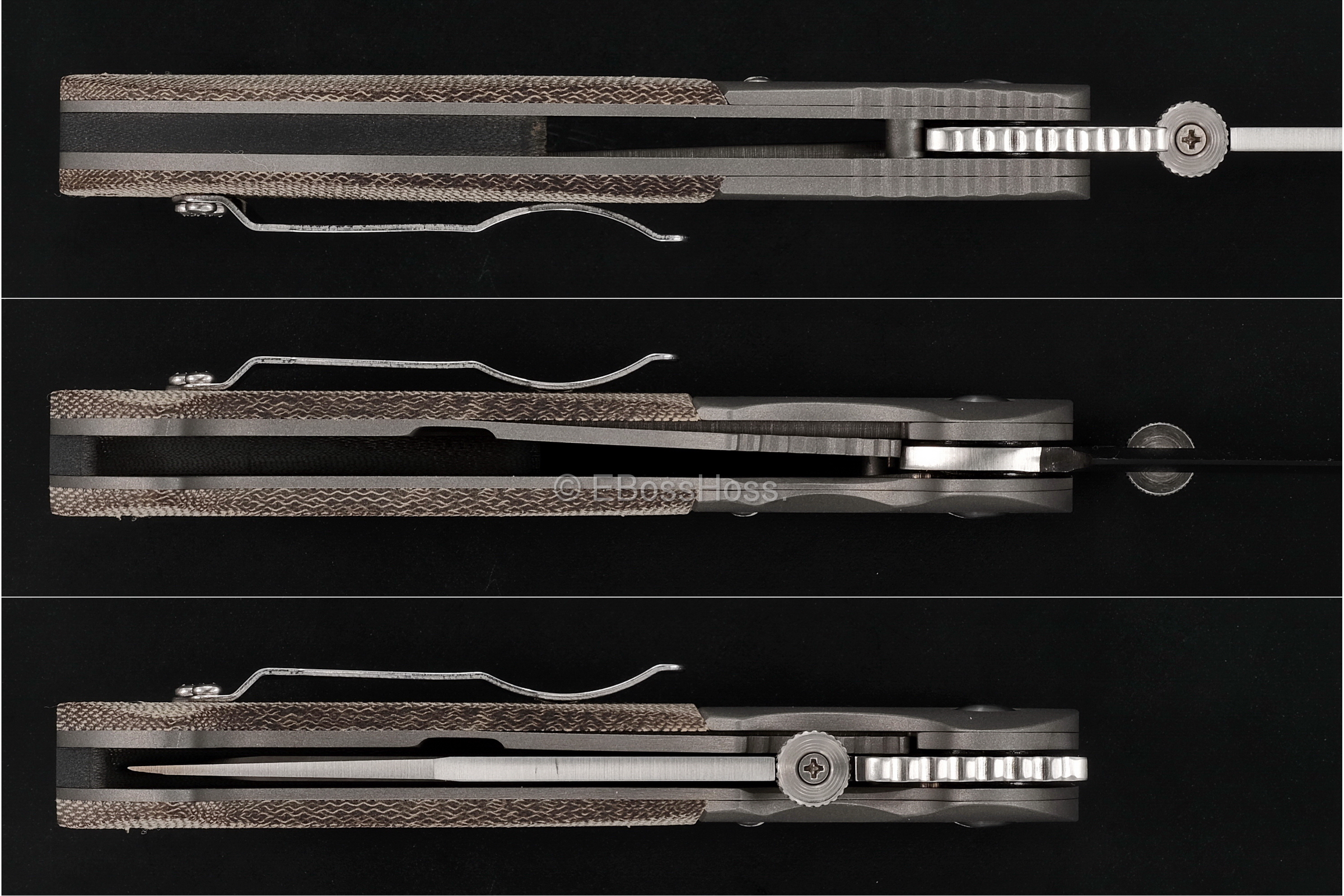 Ernie Emerson Custom Bolstered Tiger Waved