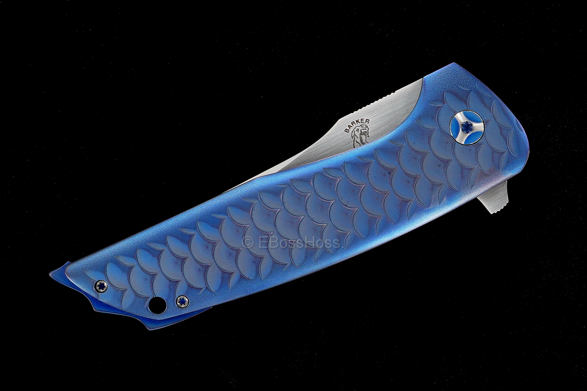 John Barker Custom Dragon Scale Large Hokkaido Flipper