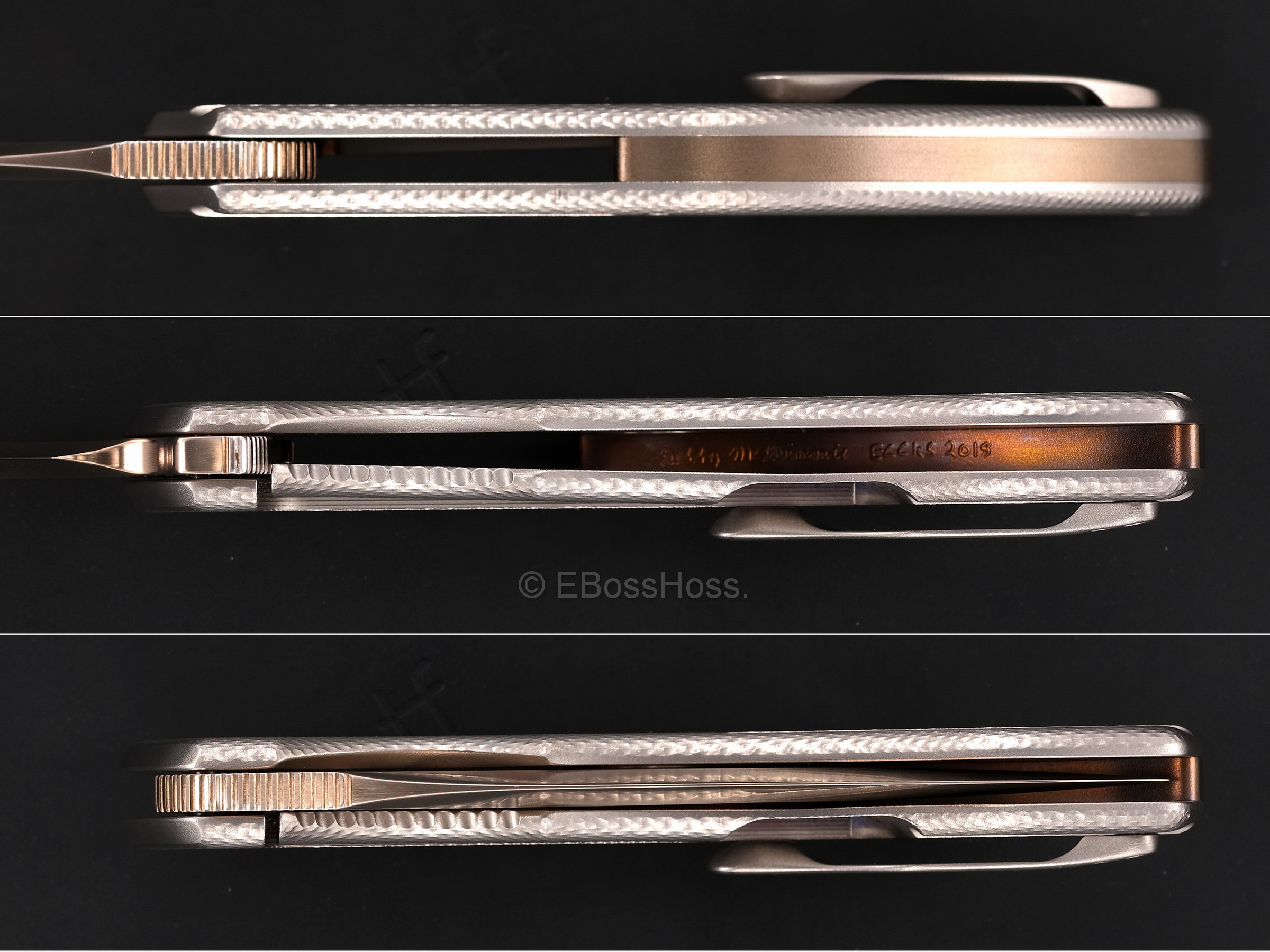 Gerry McGinnis Custom Golden-Bladed Piston Flipper