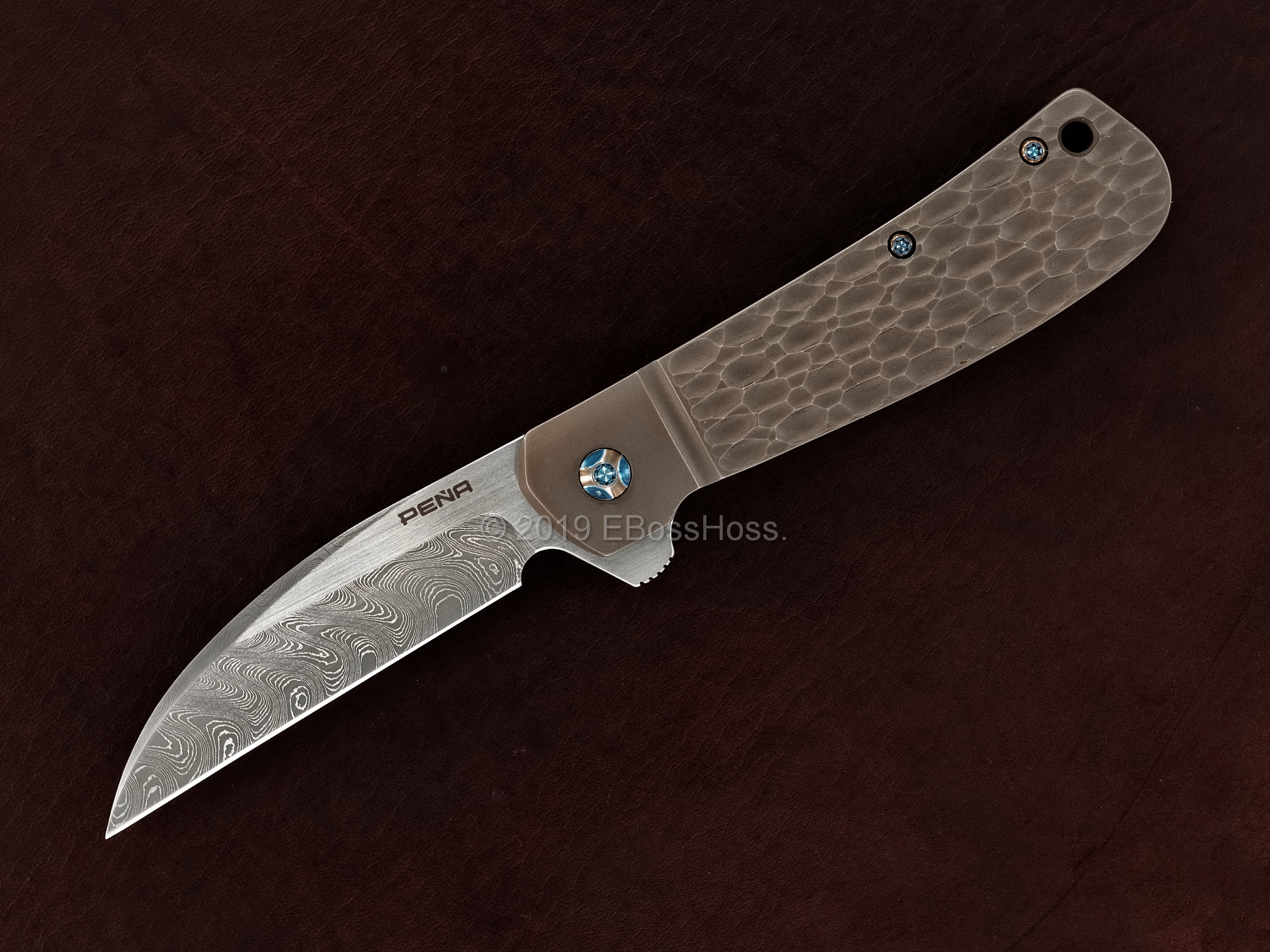 Enrique Peña Custom Jigged Diesel  Flipper