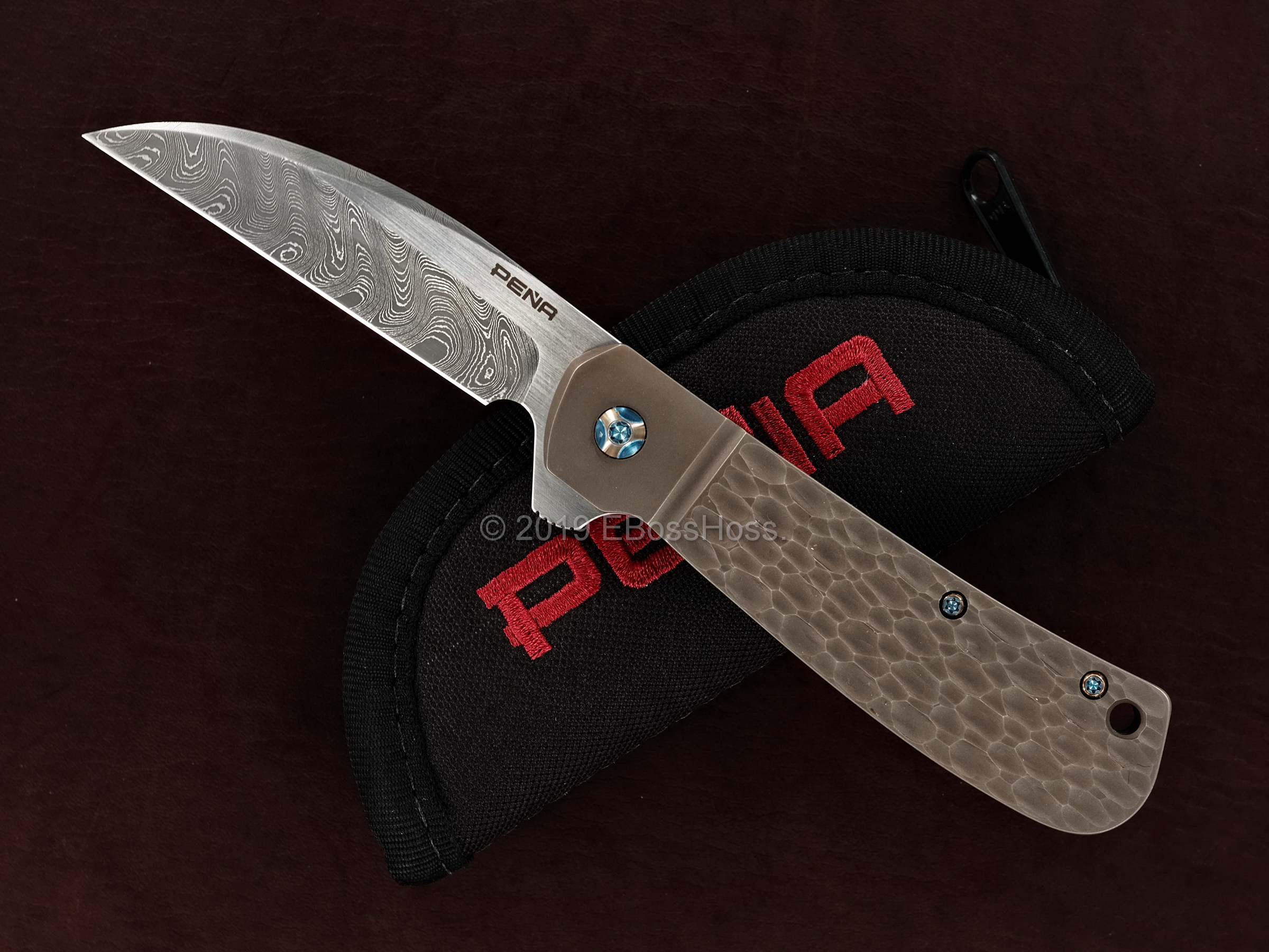 Enrique Peña Custom Jigged Diesel Flipper