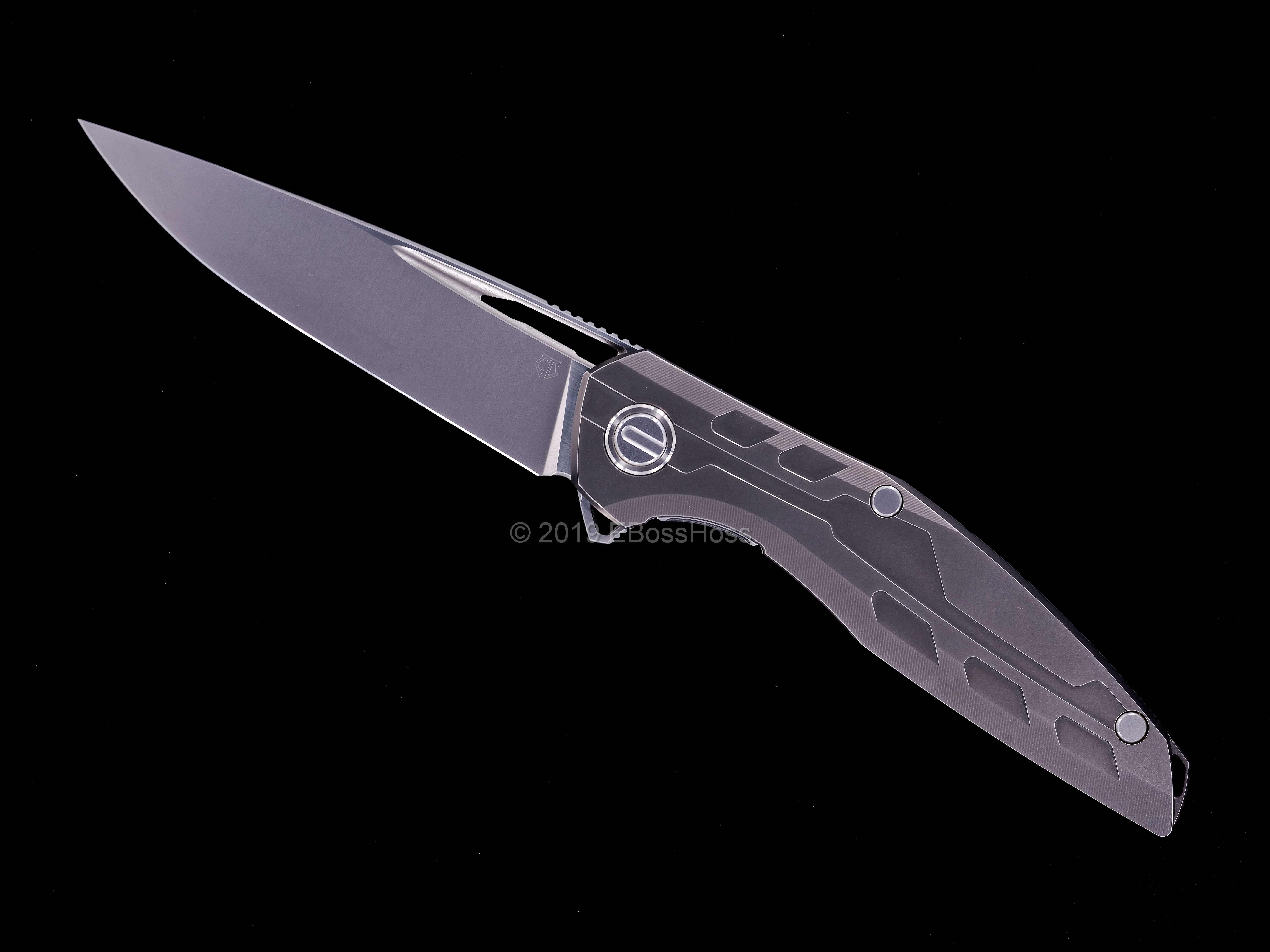 Sergey Shirogorov Custom Division Model 111 TI Flipper