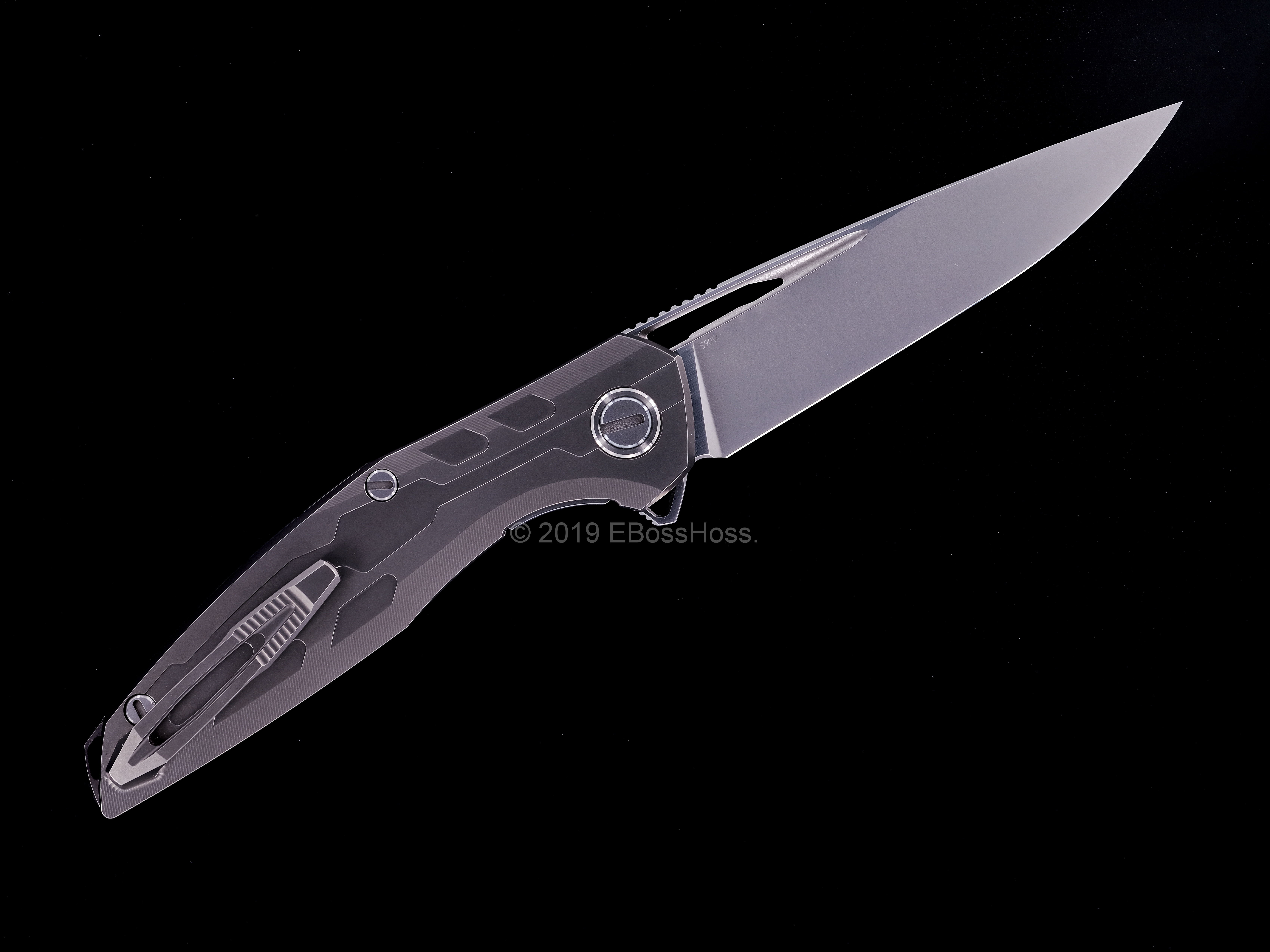 Sergey Shirogorov Custom Division Model 111 TI Flipper