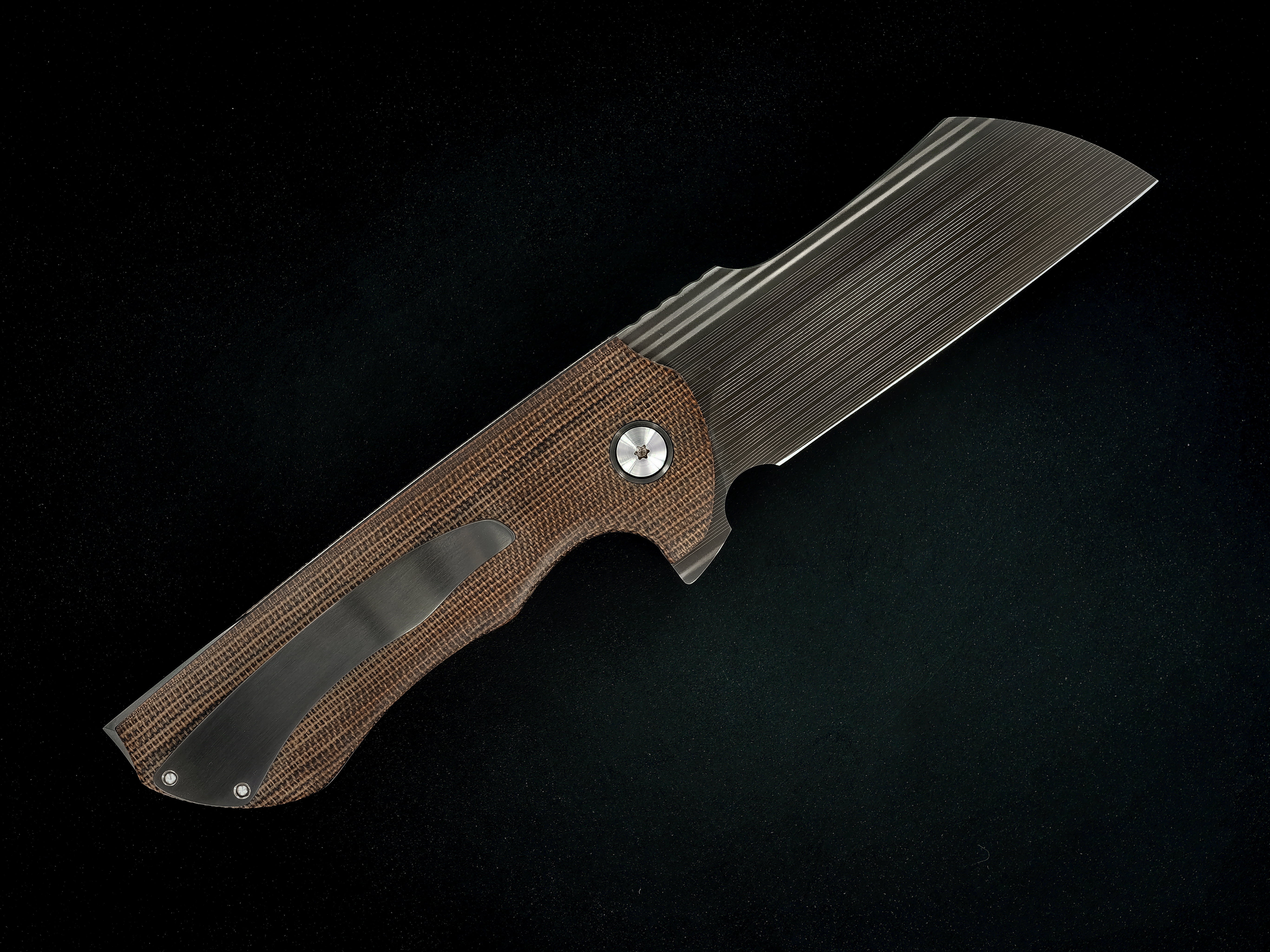 Michael Burch (Burchtree Bladeworks) Custom Slim Dao Flipper