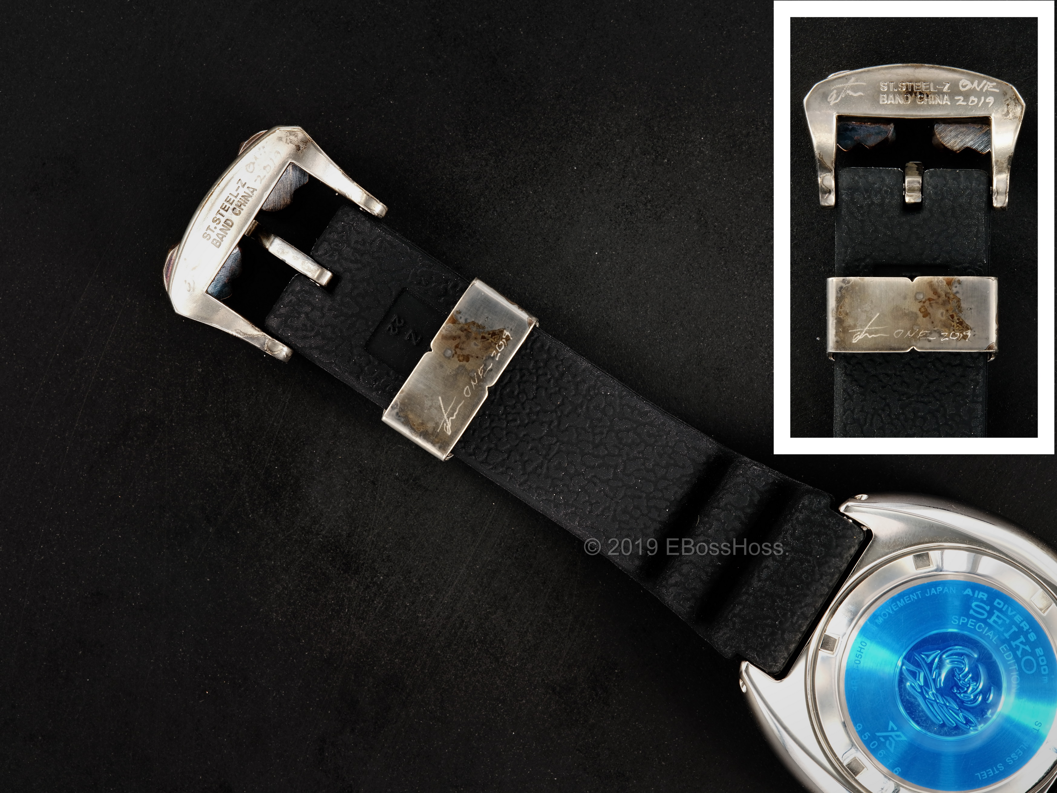Steel Flame Custom Skulls Vigilant ONE Seiko Turtle Limited Edition Prospex SRPC91 SAVE THE OCEAN - by Derrick Obatake
