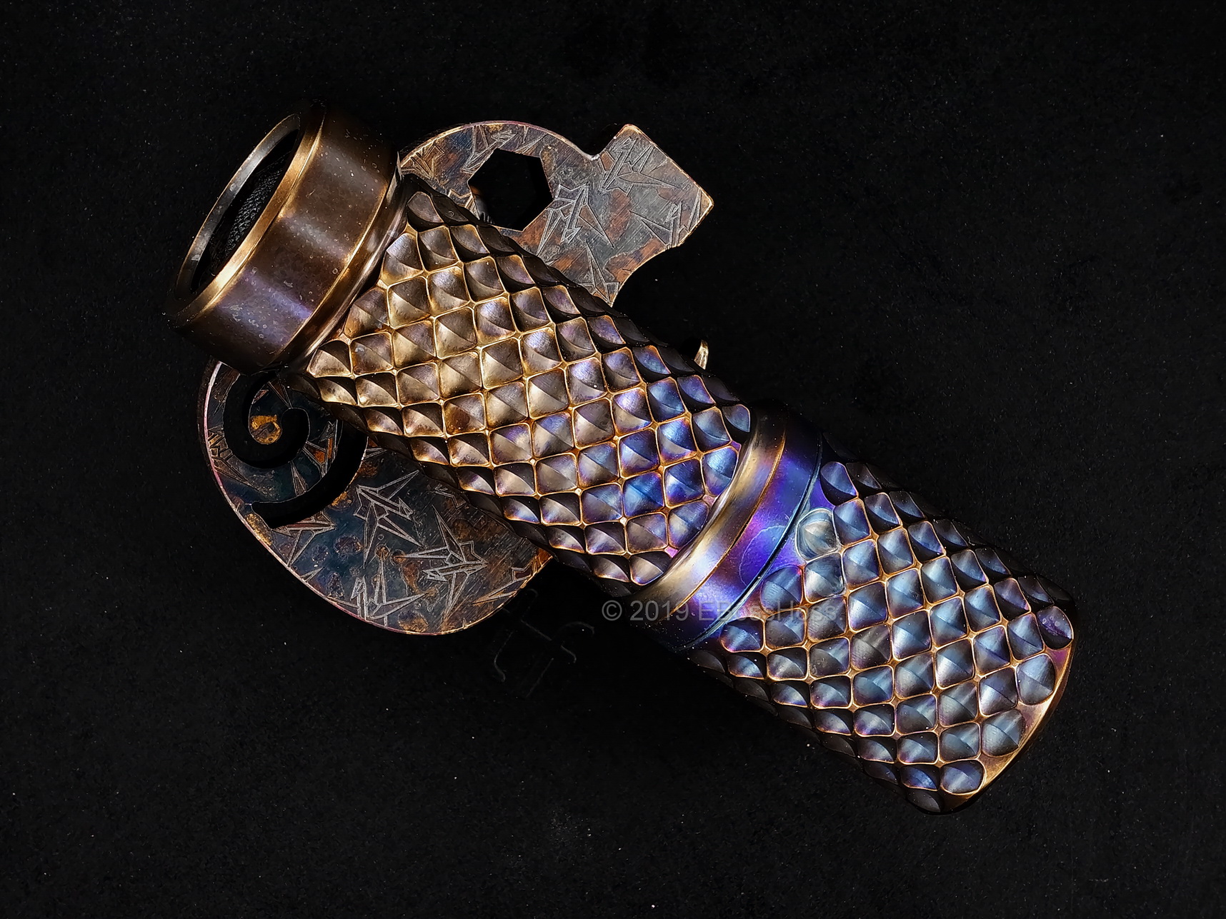 Custom Vigilant ONE Hate Pig Project by Steel Flame, HateDust Project, & Hanko Machine Works