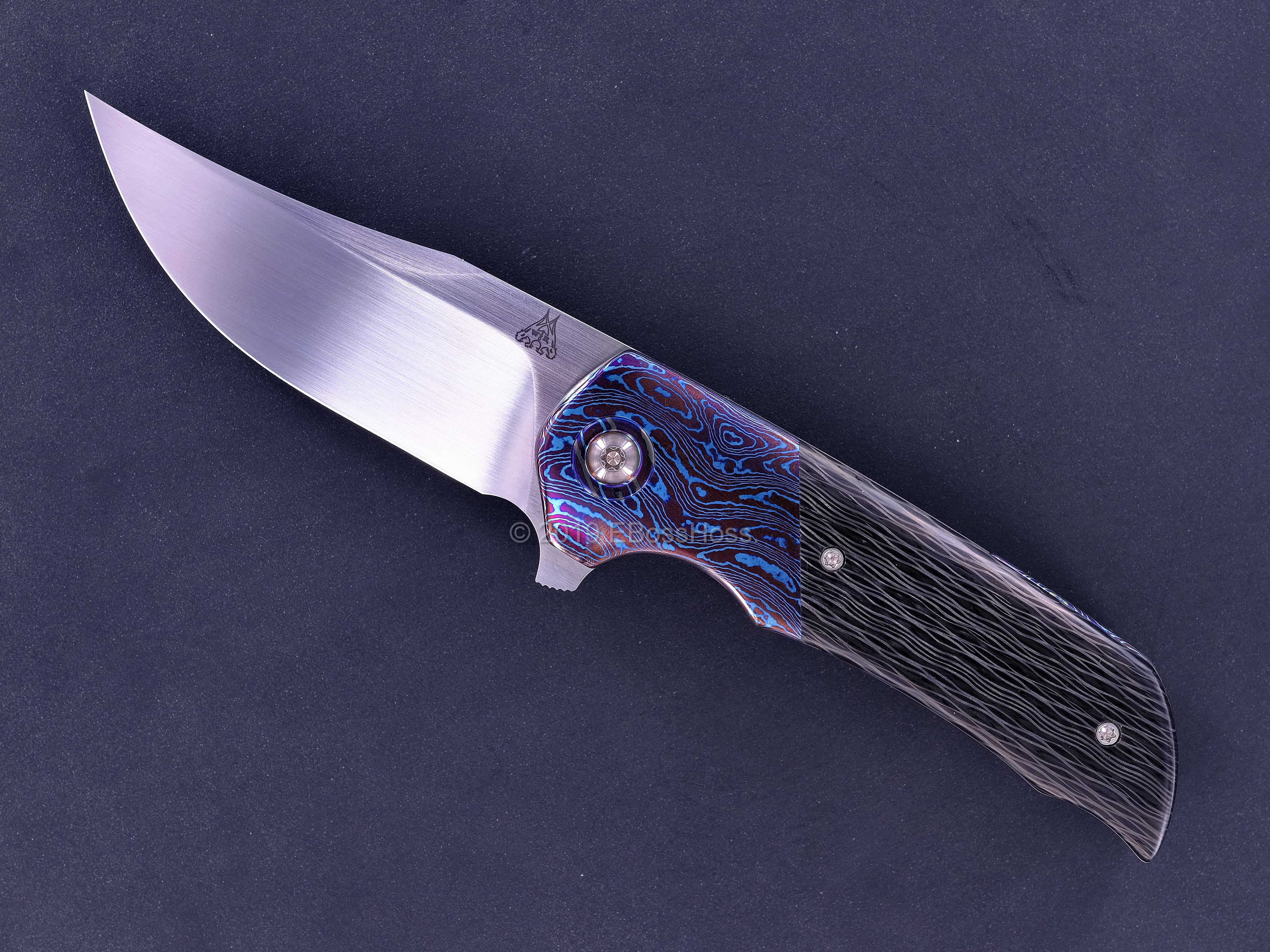 Walter Randolph (WR Bladeworks) Deluxe Custom Mini Wyvern Flipper