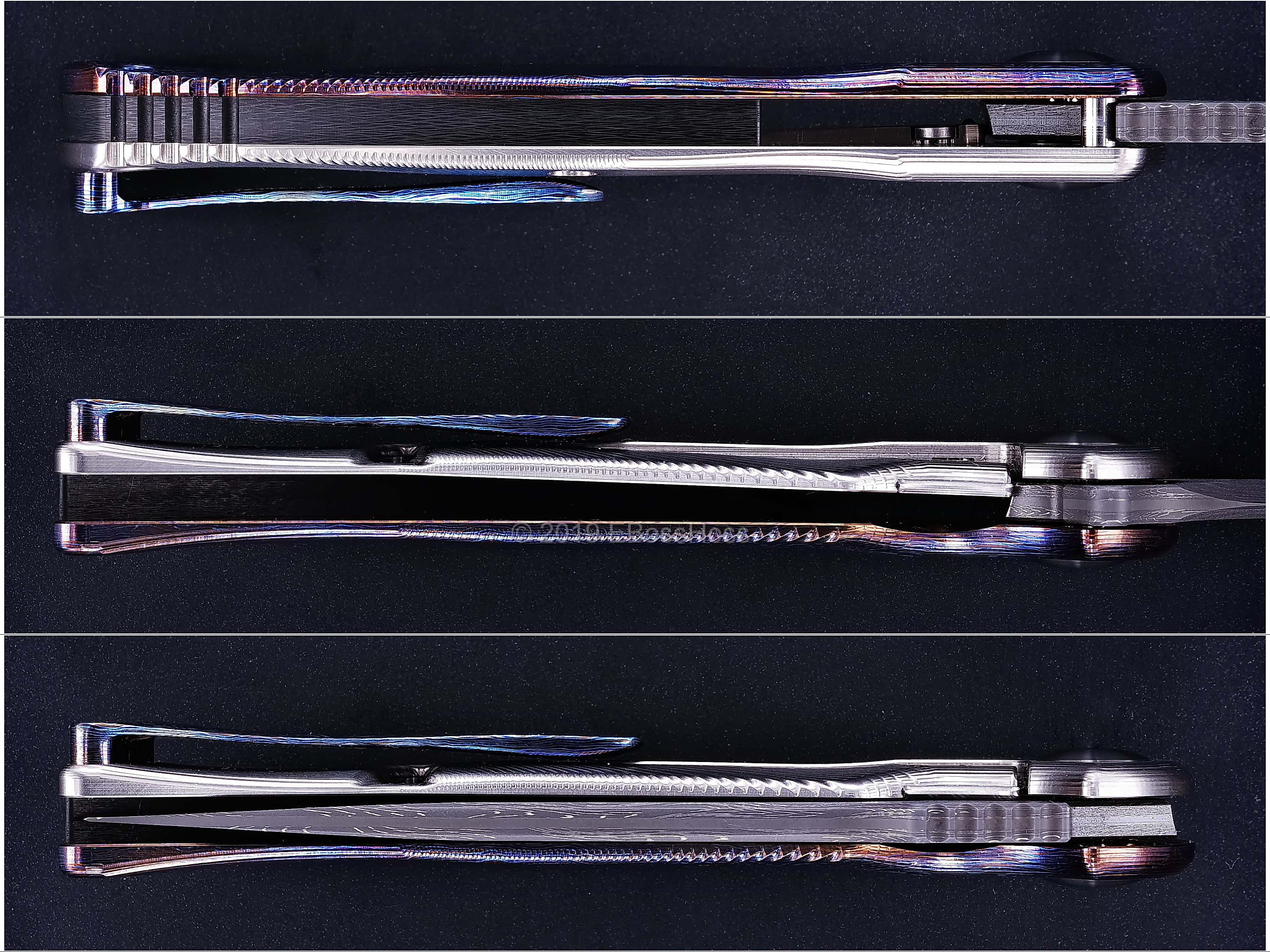 RJ Martin Custom Very Deluxe Q36-SS Framelock Flipper