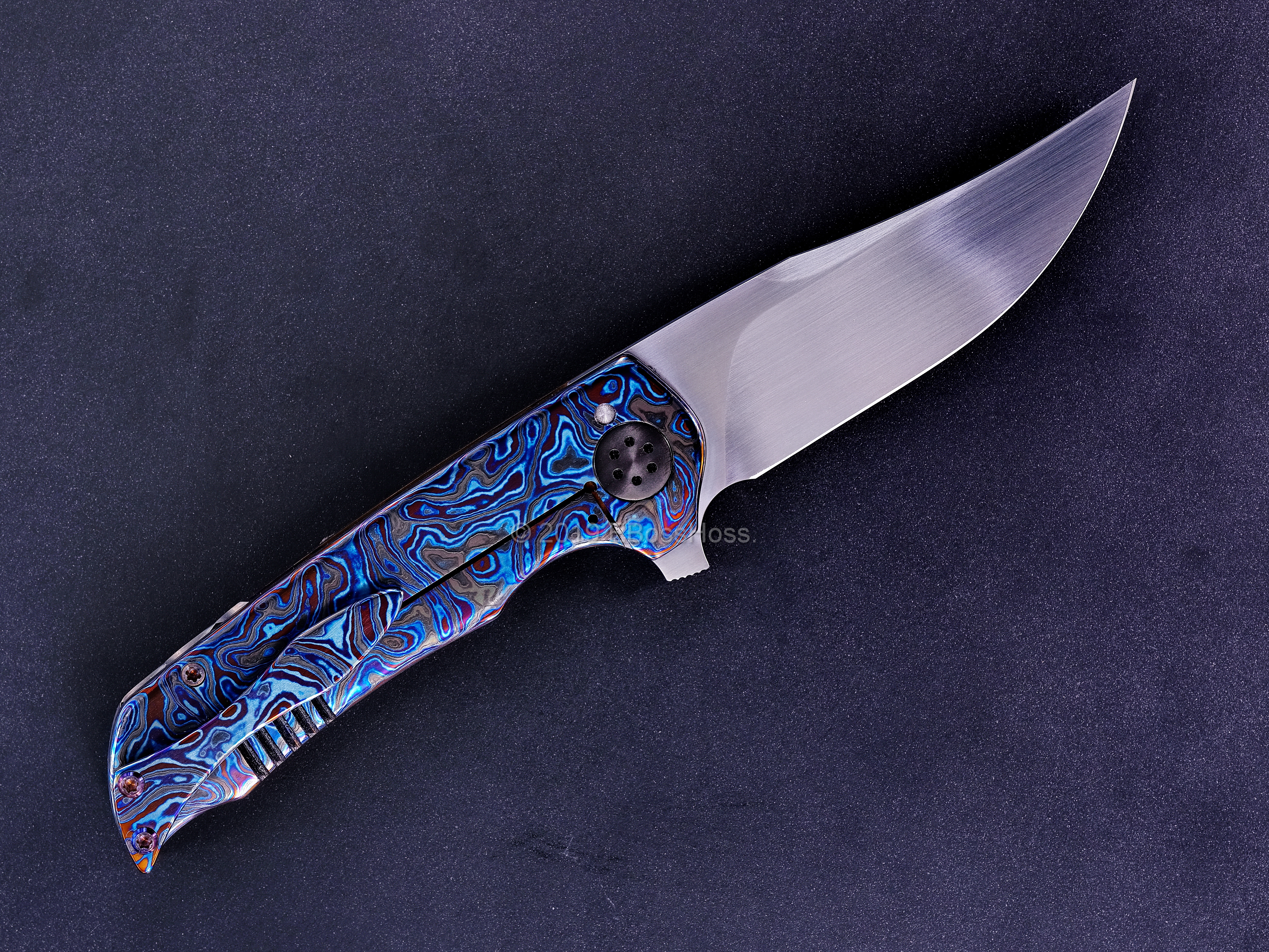 Walter Randolph (WR Bladeworks) Custom Deluxe Mini Wyvern Flipper PROTOTYPE