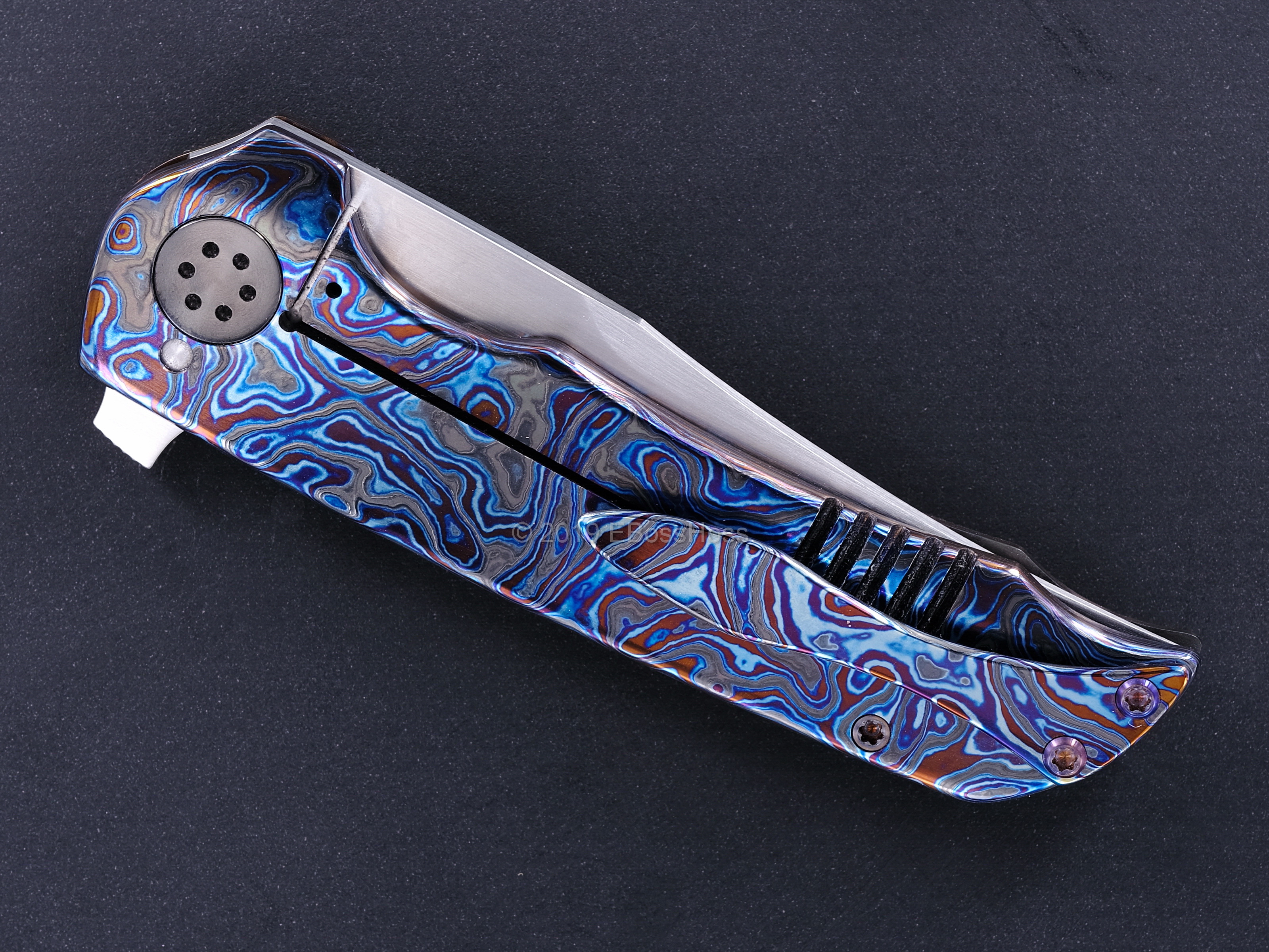 Walter Randolph (WR Bladeworks) Custom Deluxe Mini Wyvern Flipper PROTOTYPE
