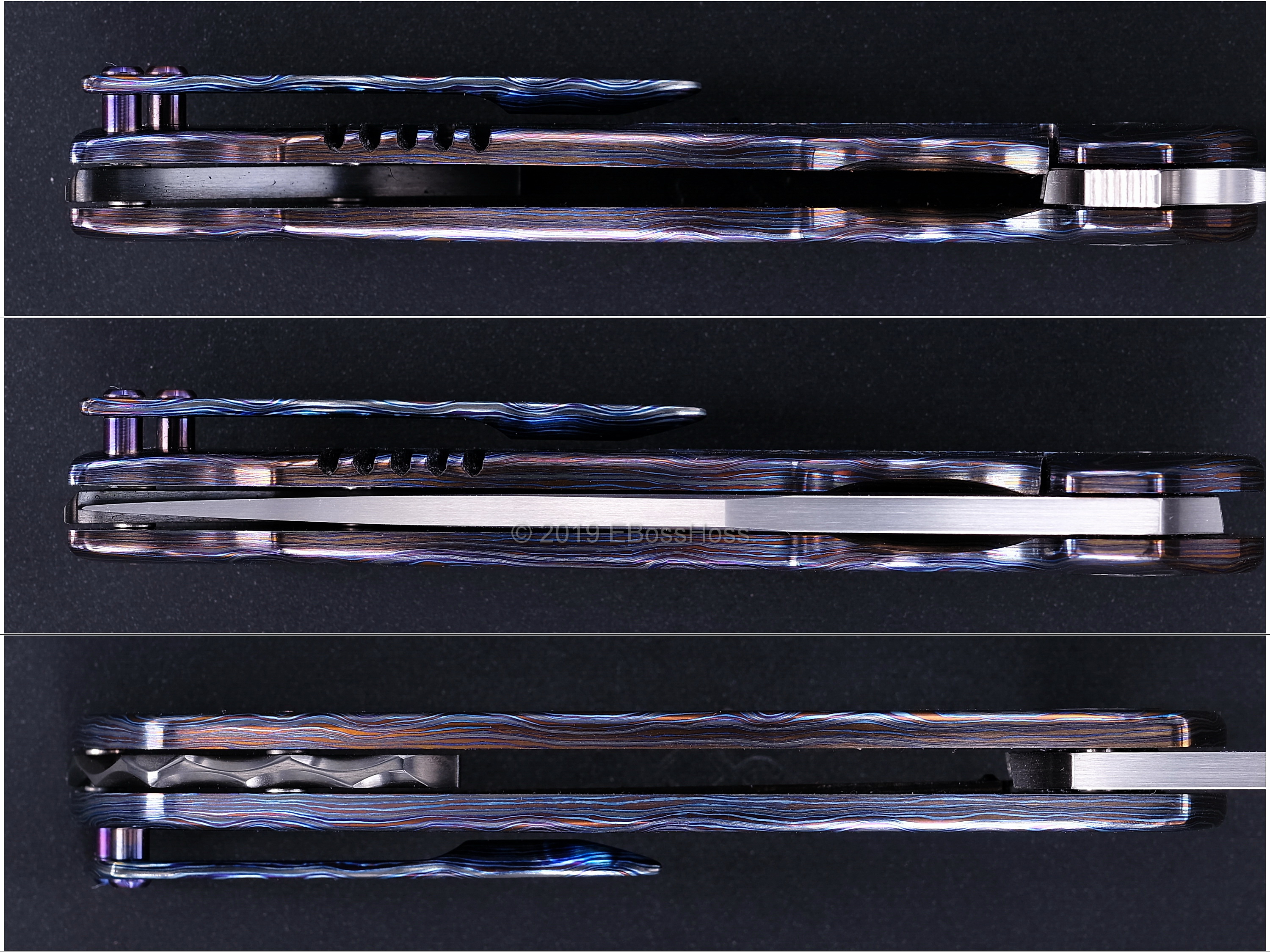 Walter Randolph (WR Bladeworks) Custom Deluxe Mini Wyvern Flipper PROTOTYPE