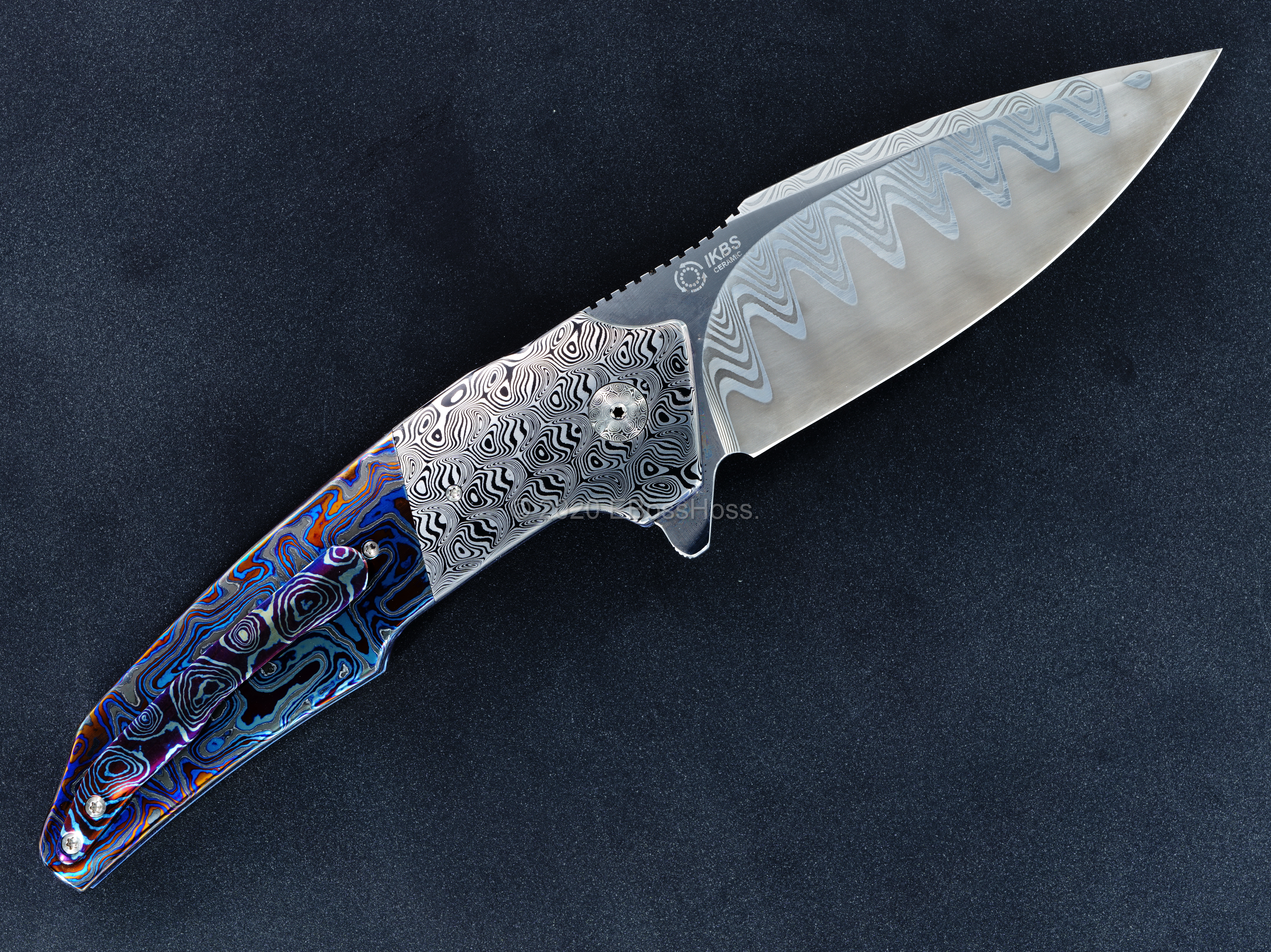 A2 Knives Custom A6 Very Premium Flipper