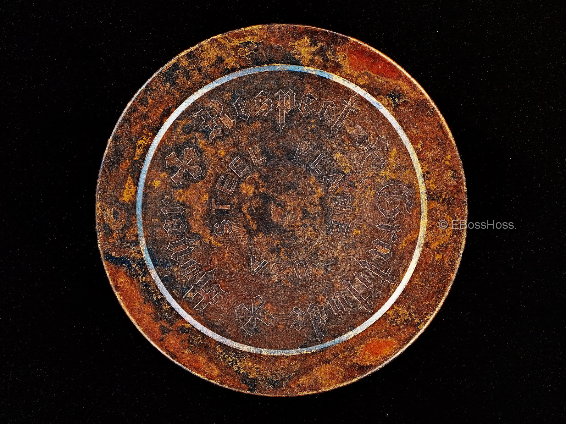 Obatake ''ONE'' Vigilant POS Skulls Challenge Coin from Steel Flame