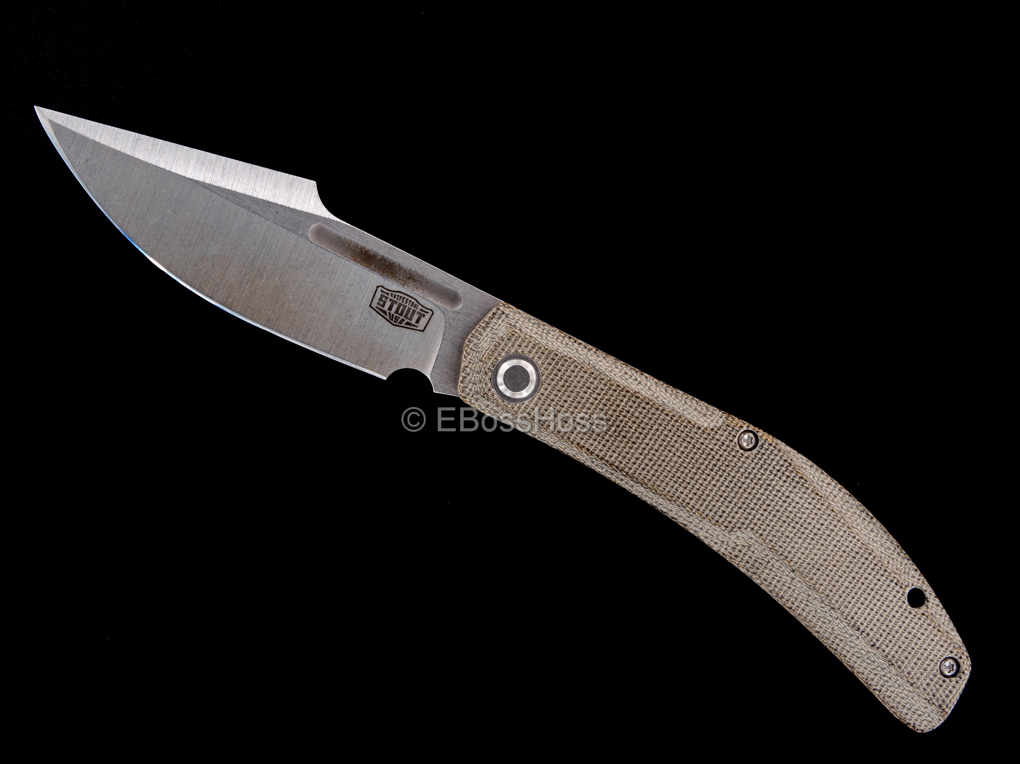 JB Stout Custom Poonbuster Slip Joint Folder