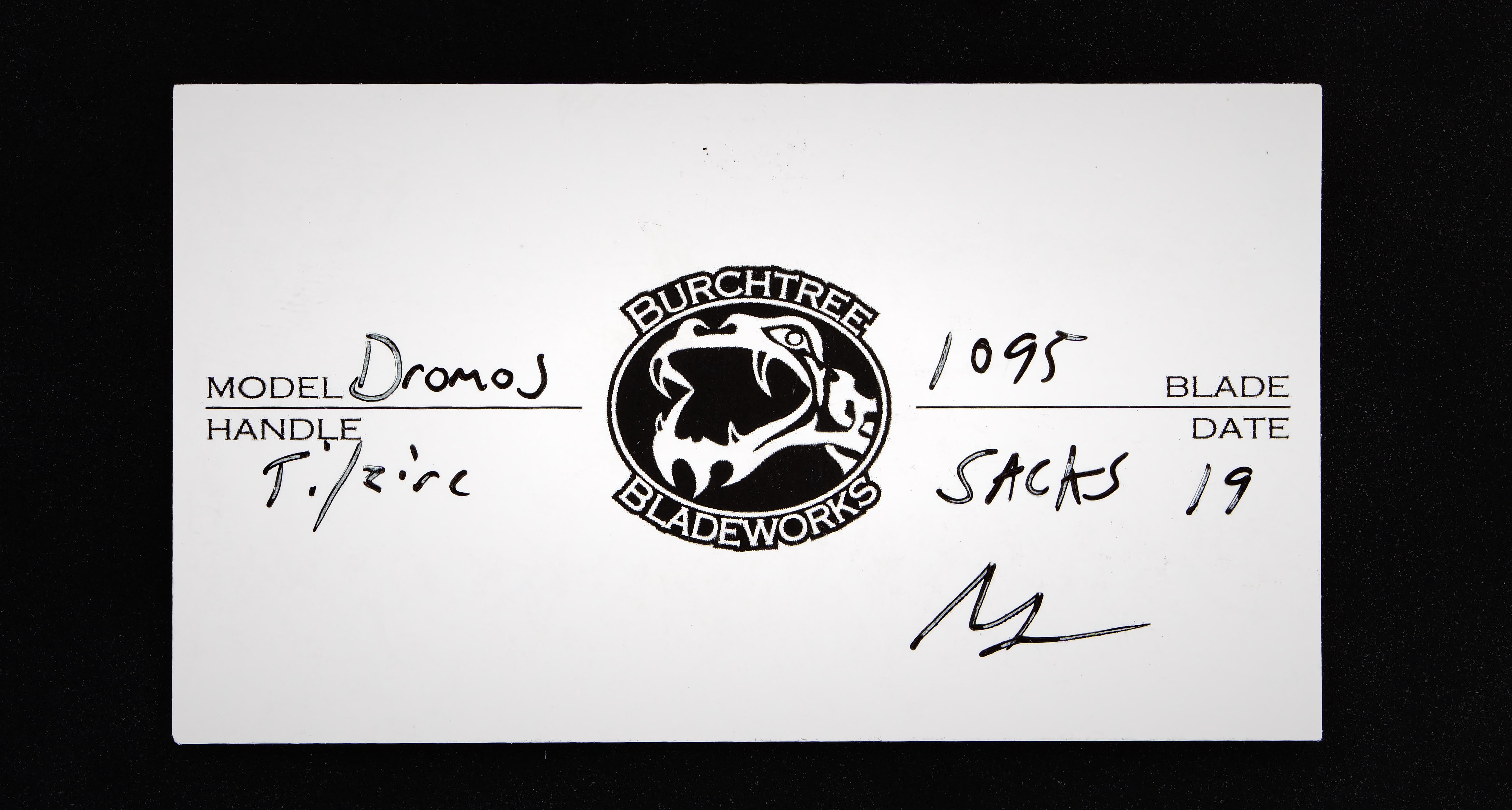 Michael Burch (Burchtree Bladeworks) Custom Vented Dromos Framelock Flipper