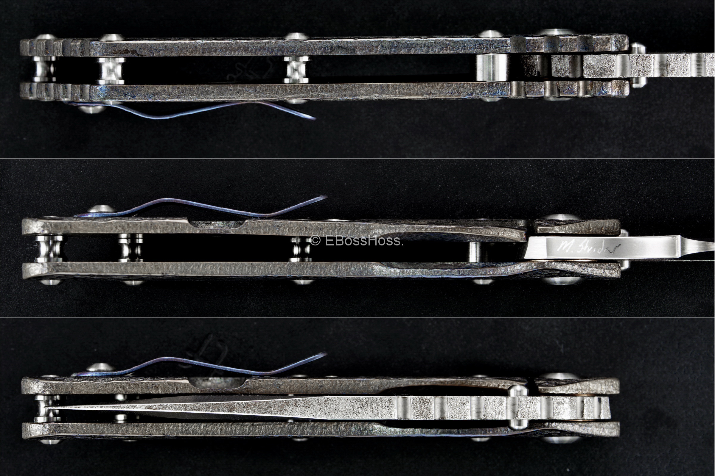 Mick Strider Custom (MSC) Nightmare Tanto Groot SMF Framelock Folder