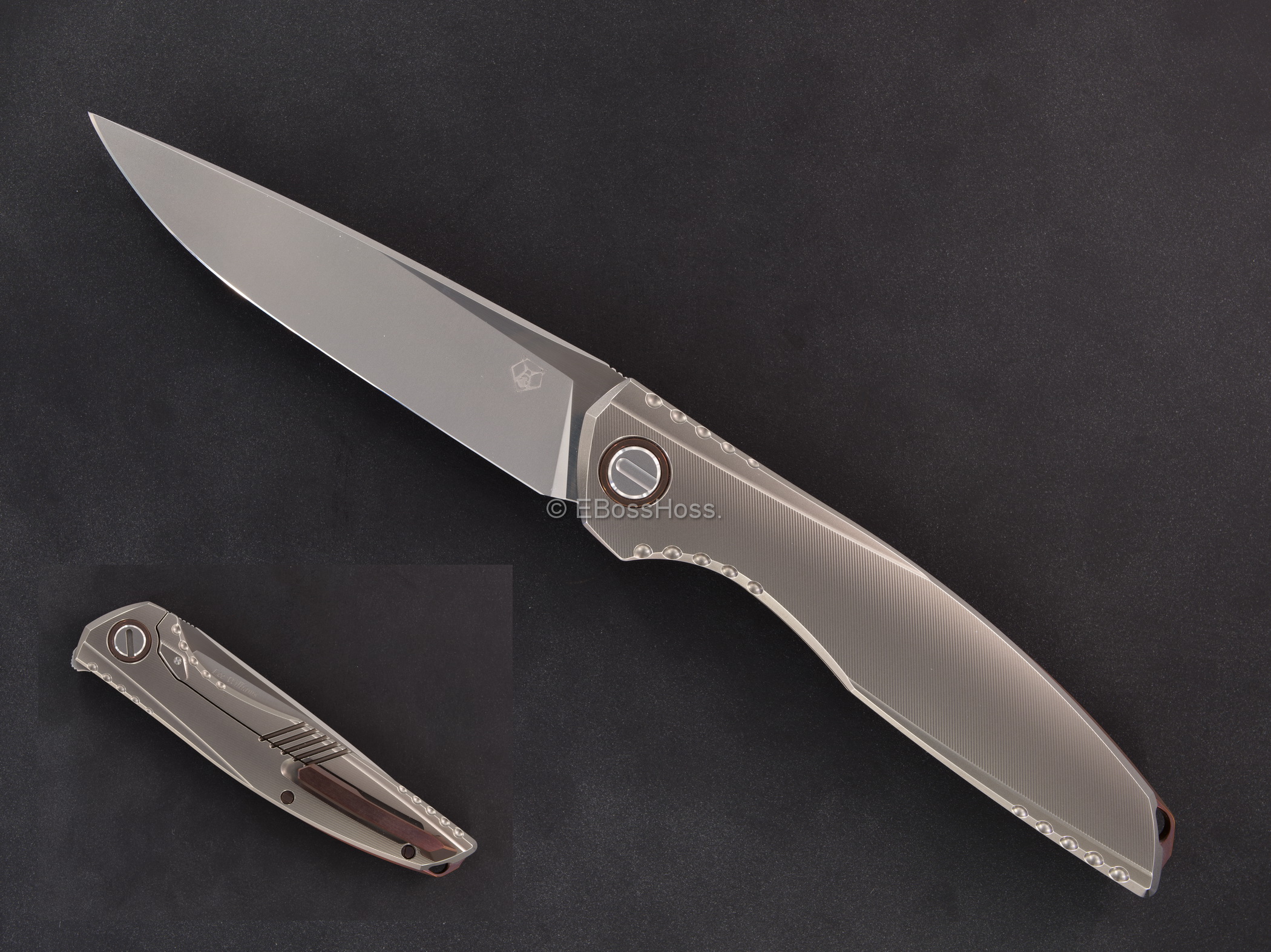 Sergey Shirogorov - Lee Williams Ltd Ed Collaboration Model 110 Kickstop Flipper #109