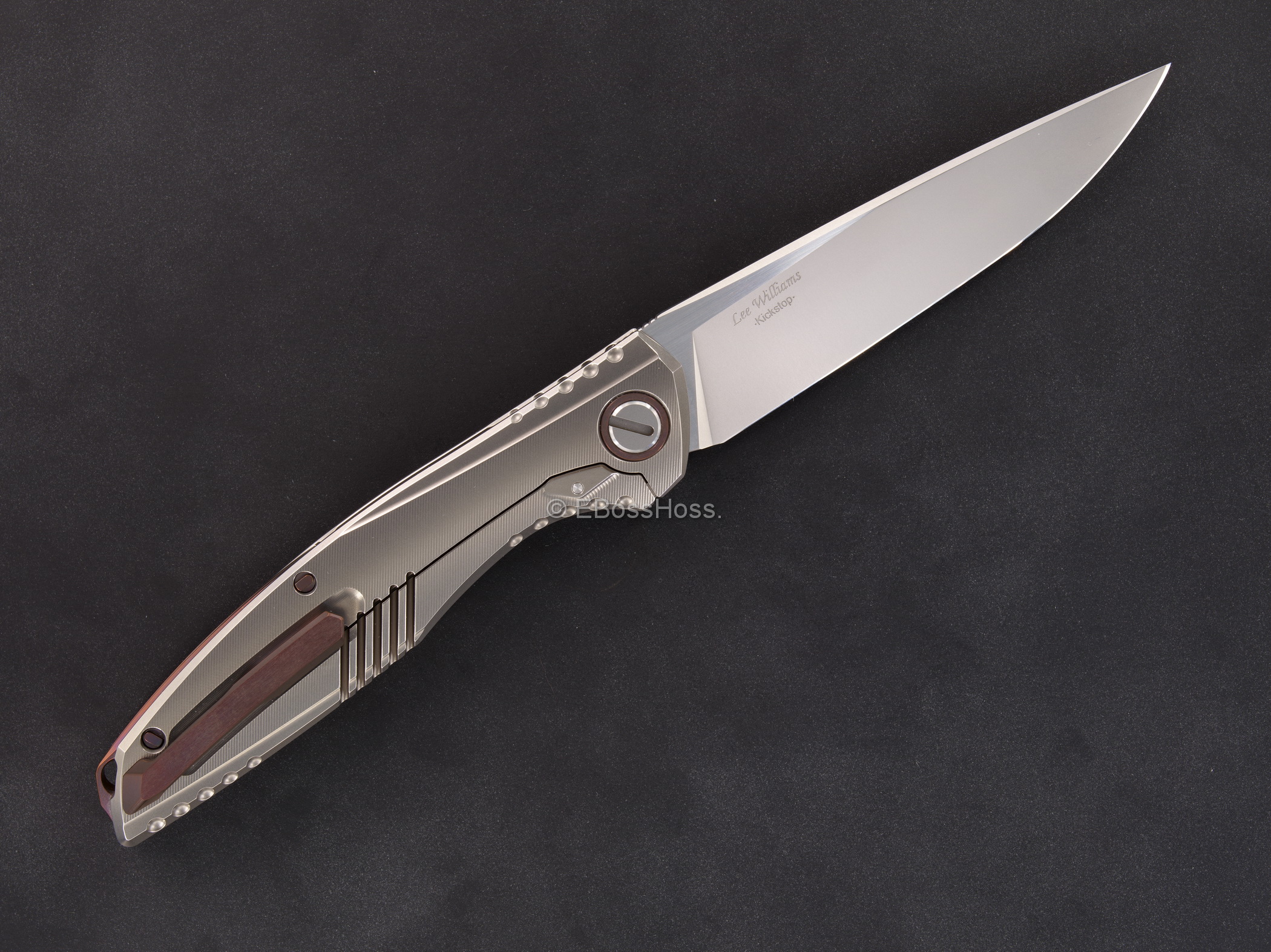 Sergey Shirogorov - Lee Williams Ltd Ed Collaboration Model 110 Kickstop Flipper #109