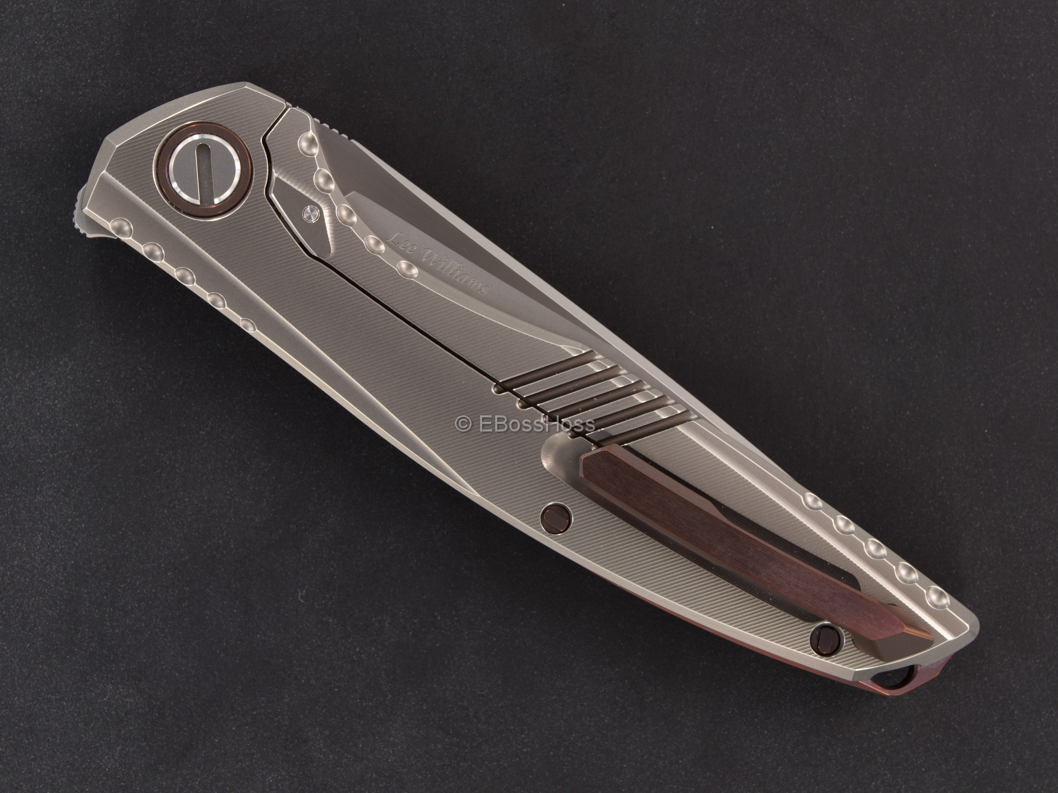 Sergey Shirogorov - Lee Williams Ltd Ed Collaboration Model 110 Kickstop Flipper #109