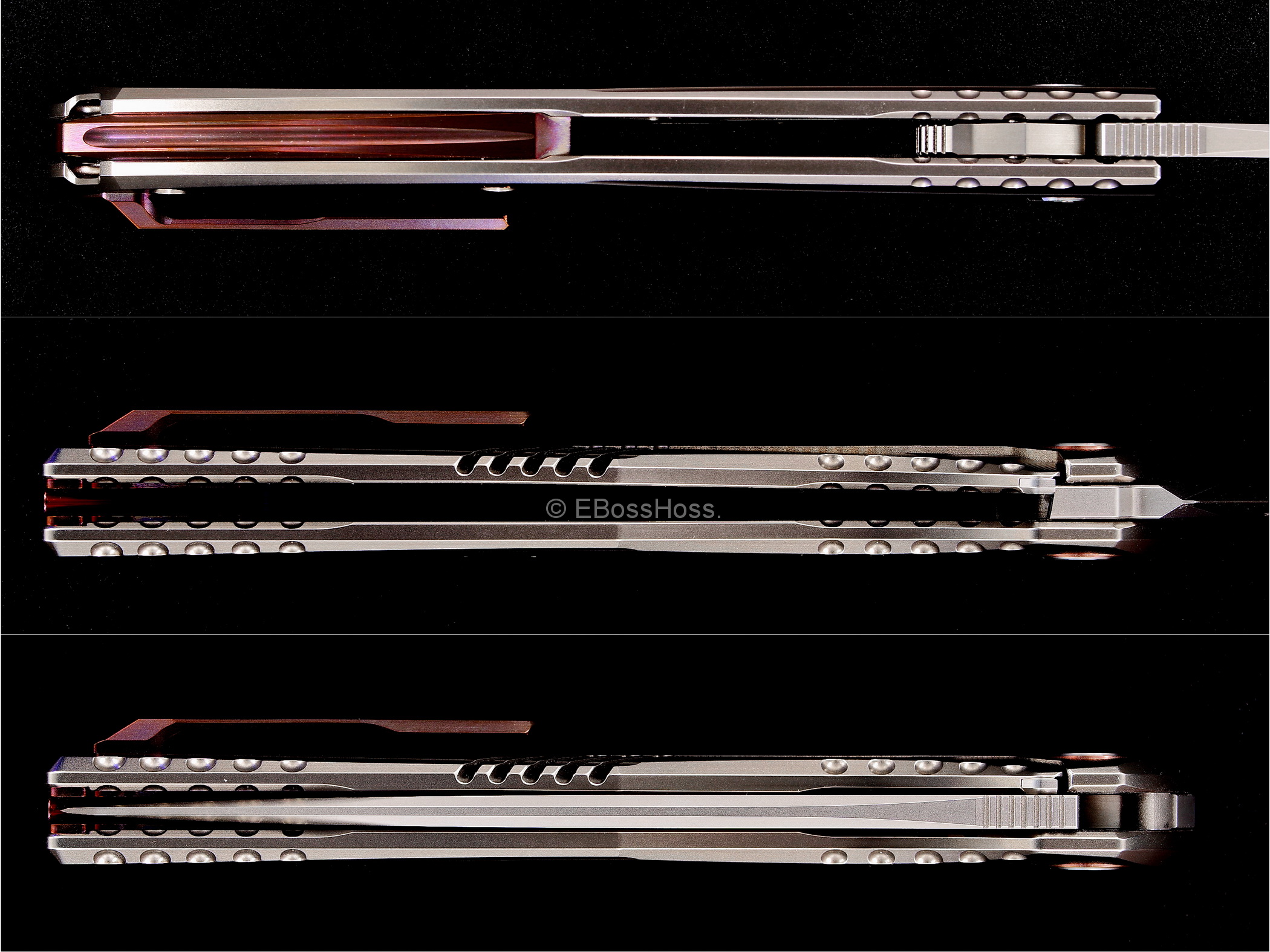 Sergey Shirogorov - Lee Williams Ltd Ed Collaboration Model 110 Kickstop Flipper #109