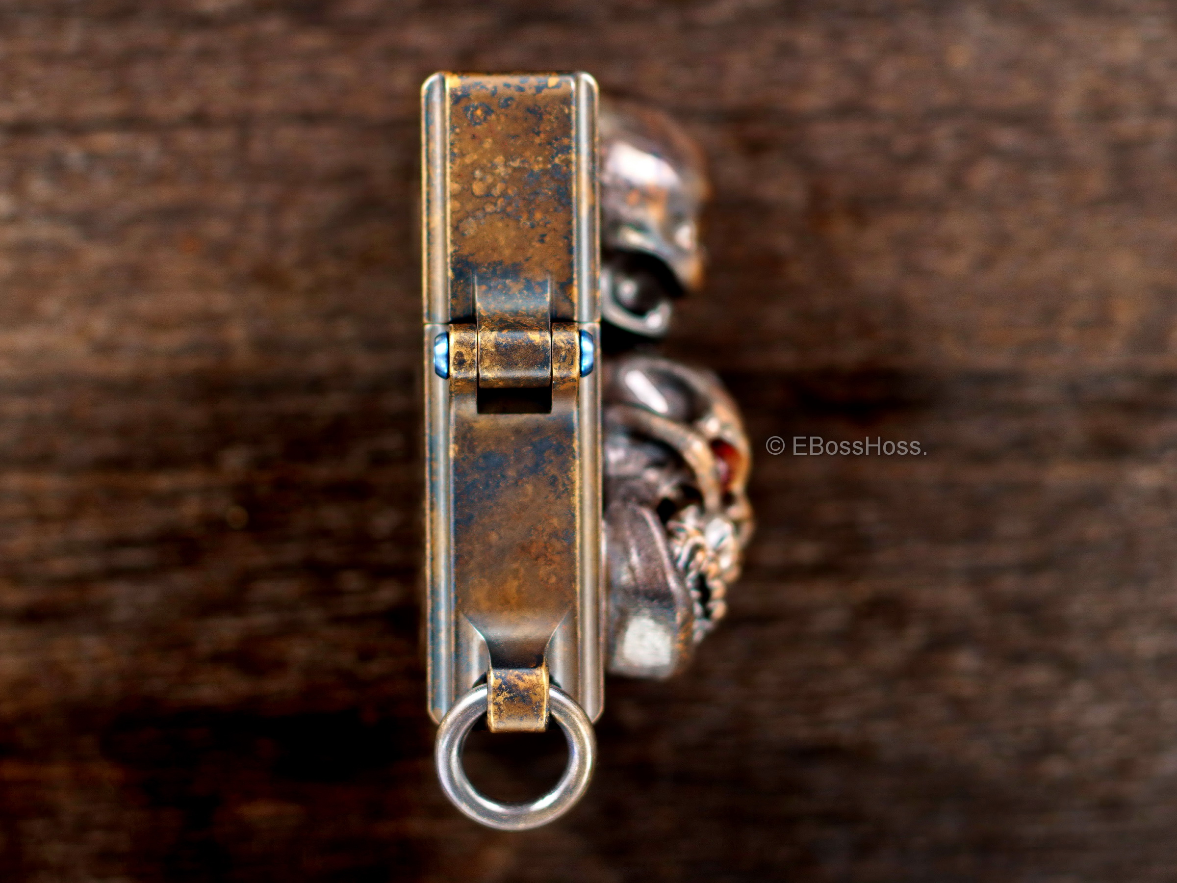 Derrick Obatke ''ONE'' Vigilant Skulled XL Sledge Lighter -- by Steel Flame