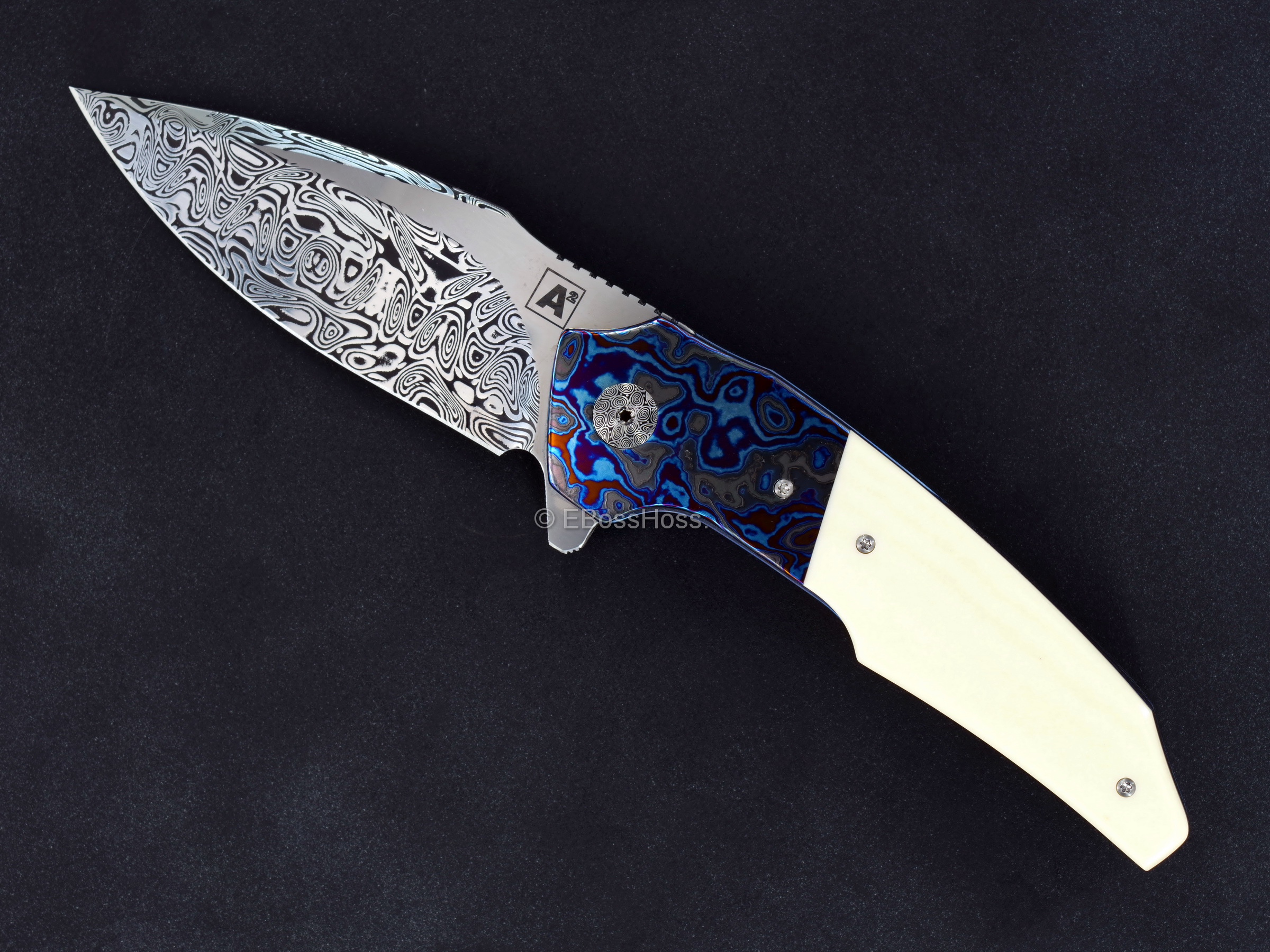 A2 Knives Custom Very Deluxe A6 Midi Flipper