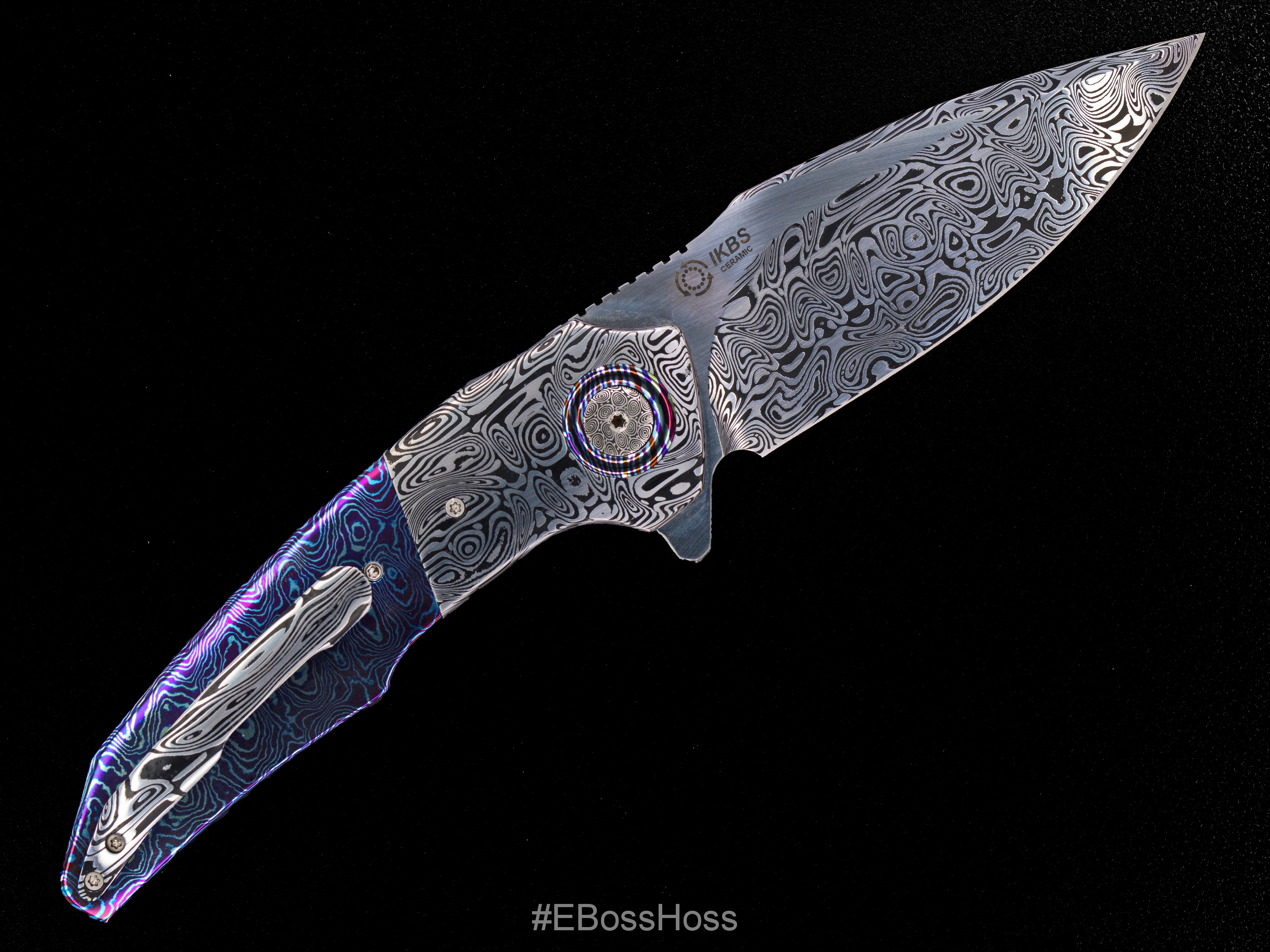 A2 Knives Custom A6 Midi Premium Liner Lock Flipper