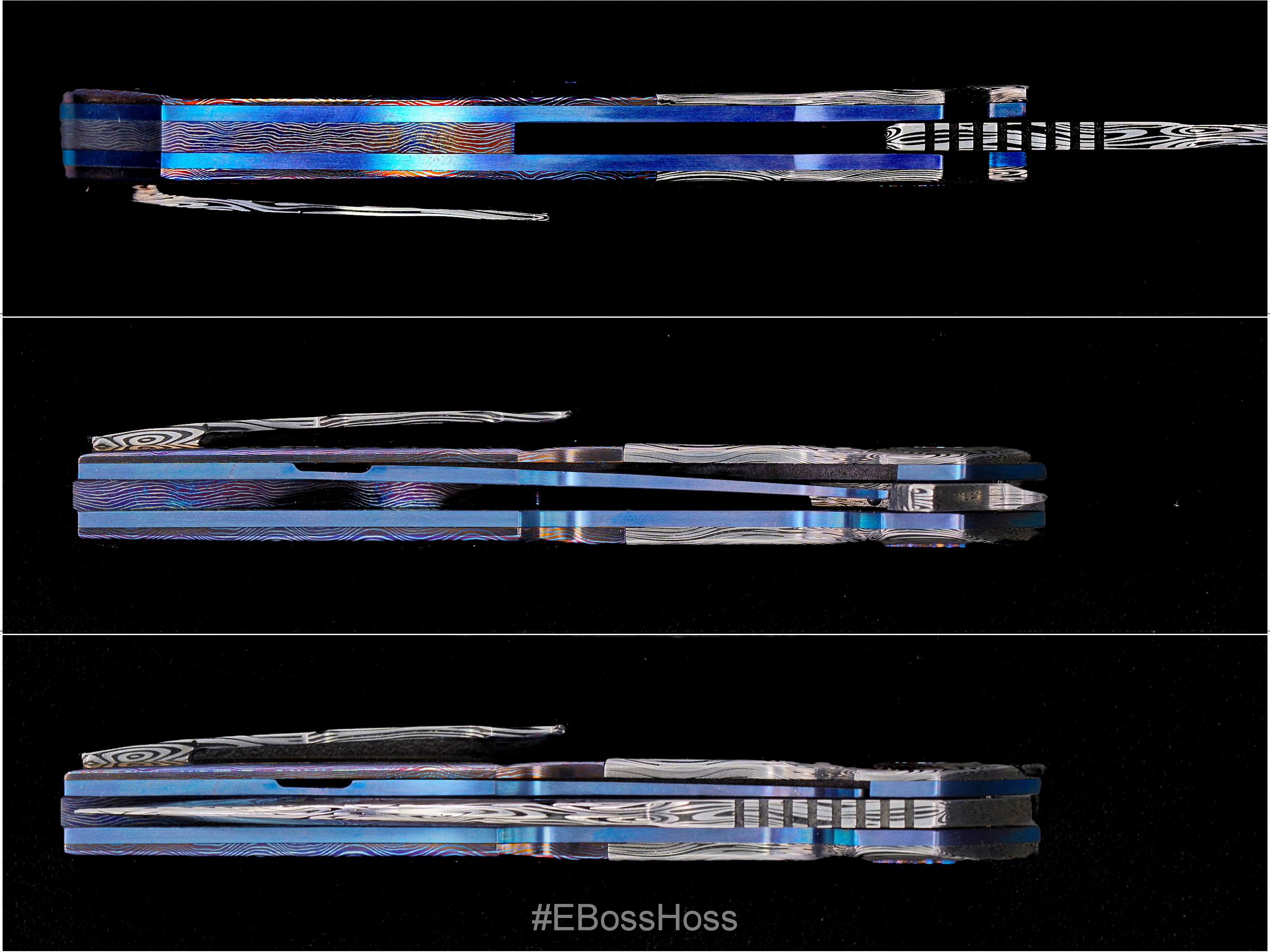 A2 Knives Custom A6 Midi Premium Liner Lock Flipper