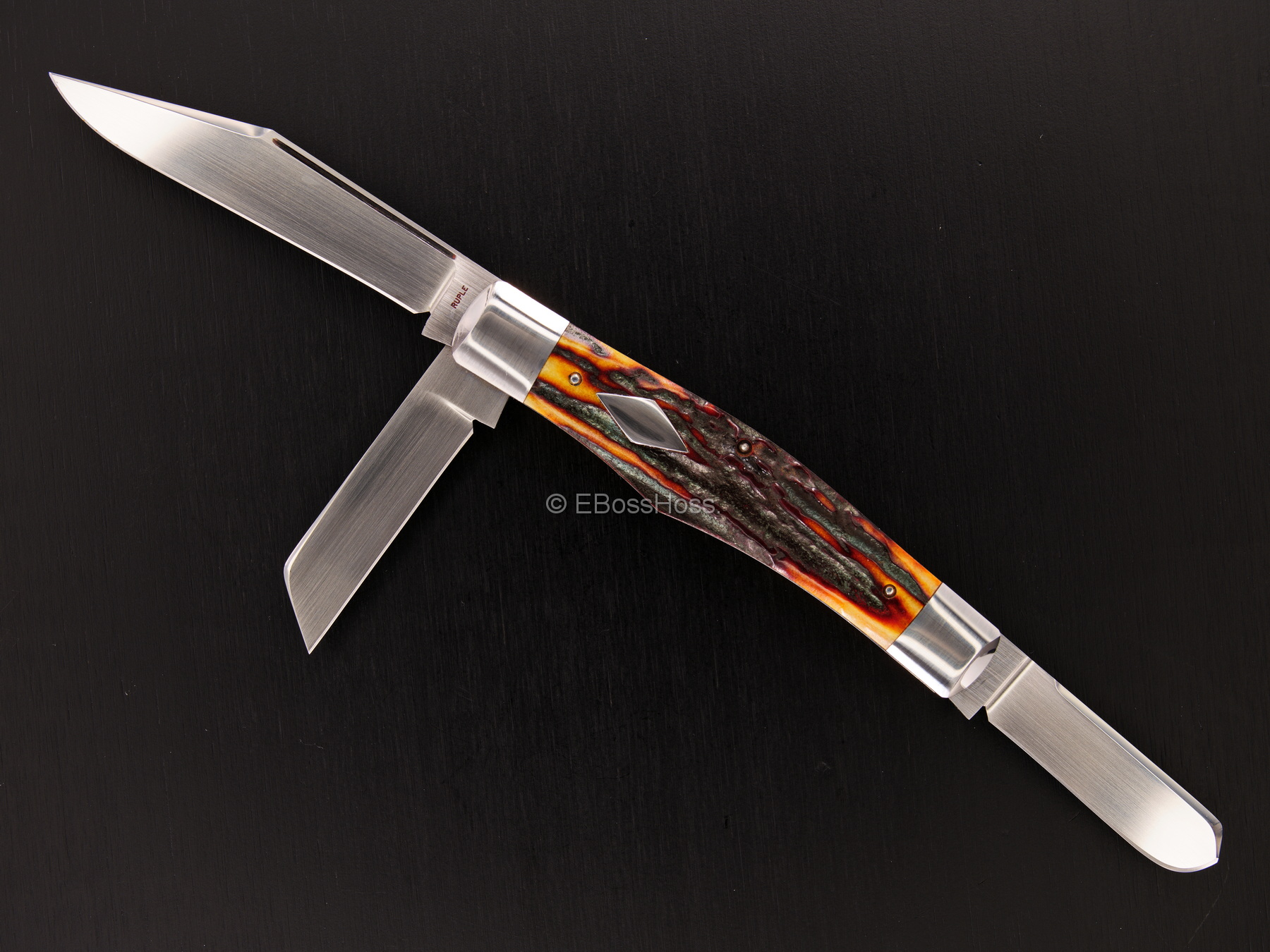 Bill Ruple Custom Large Premium Stag Stockman