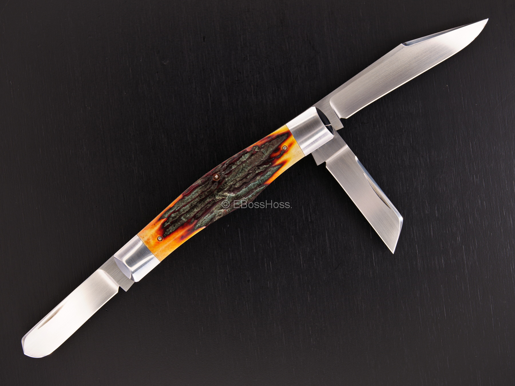 Bill Ruple Custom Large Premium Stag Stockman