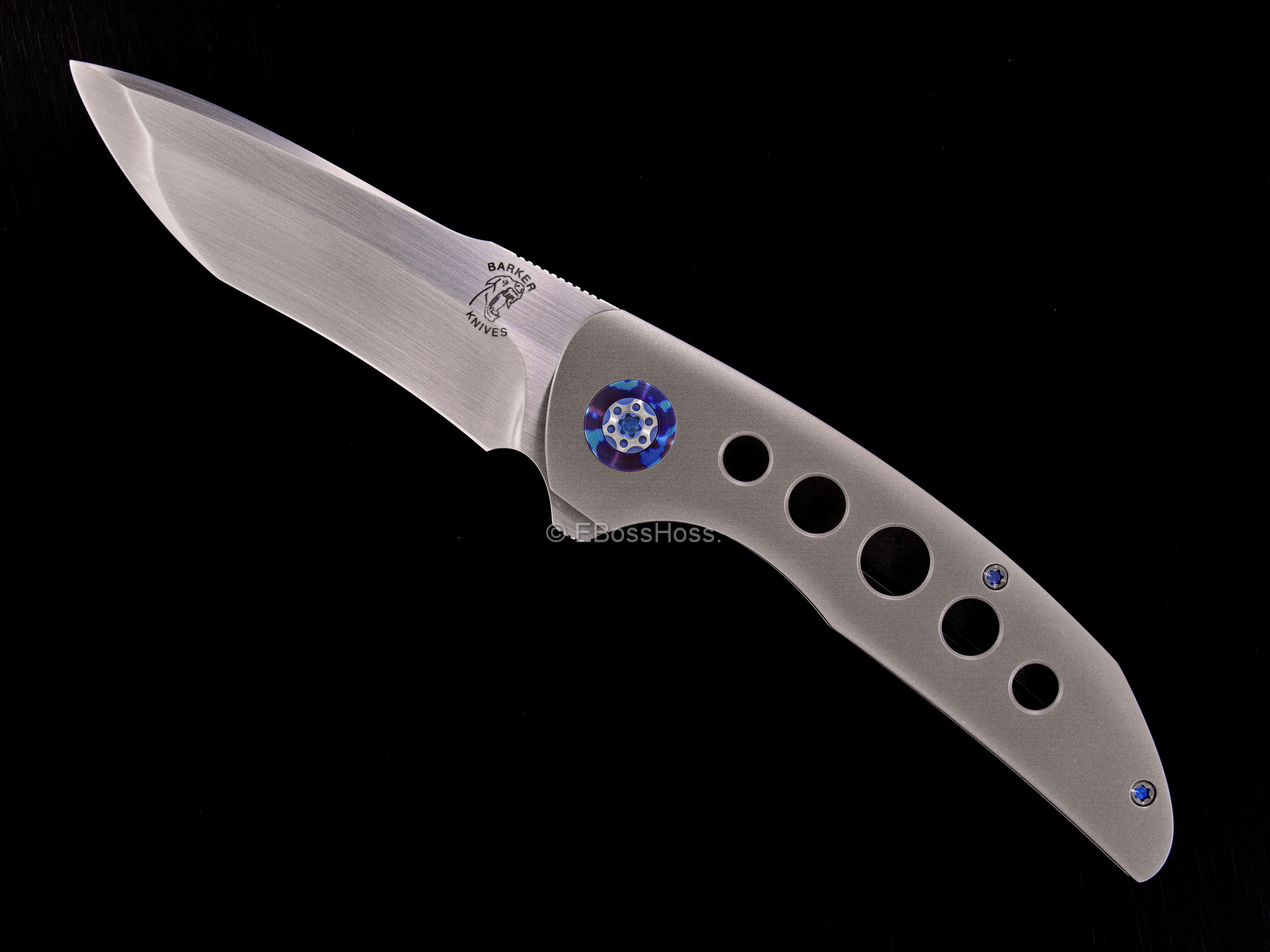 John Barker Custom Yatagarasu Framelock Flipper