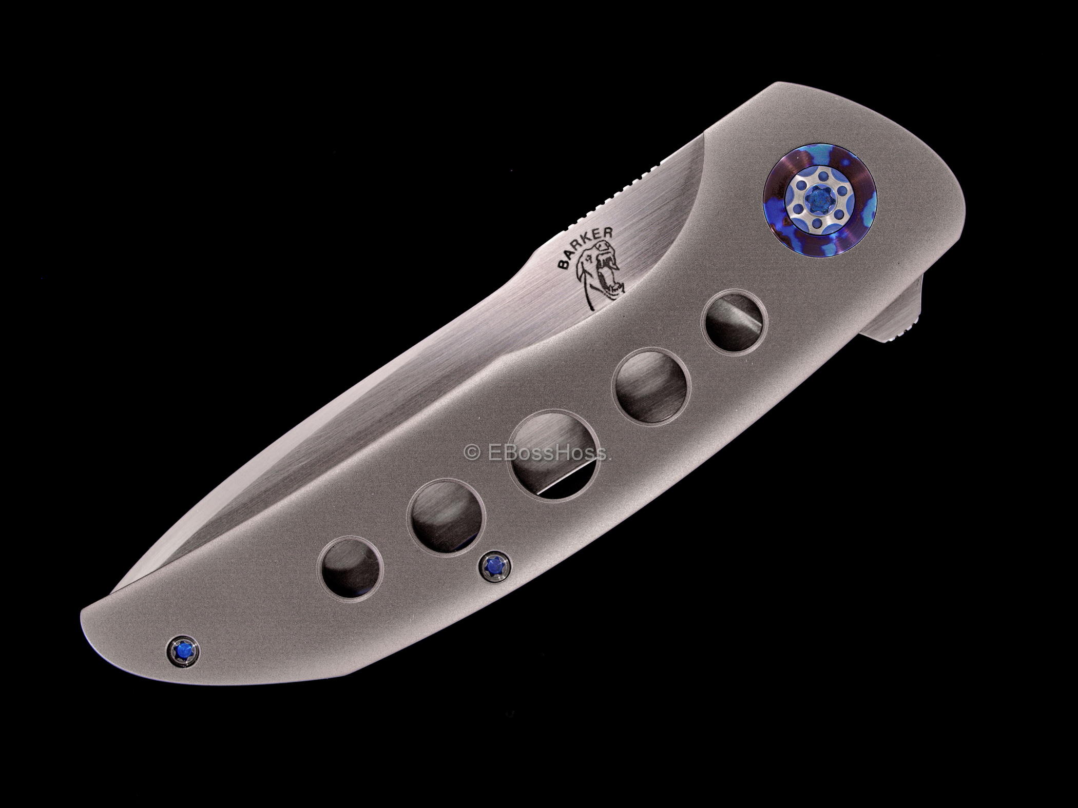 John Barker Custom Yatagarasu Framelock Flipper