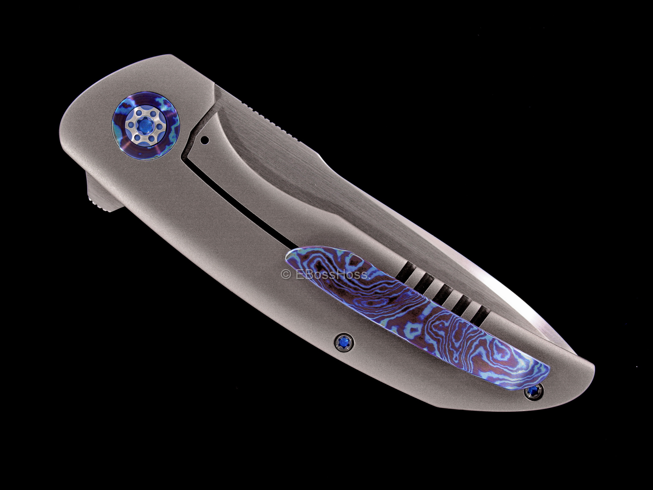 John Barker Custom Yatagarasu Framelock Flipper