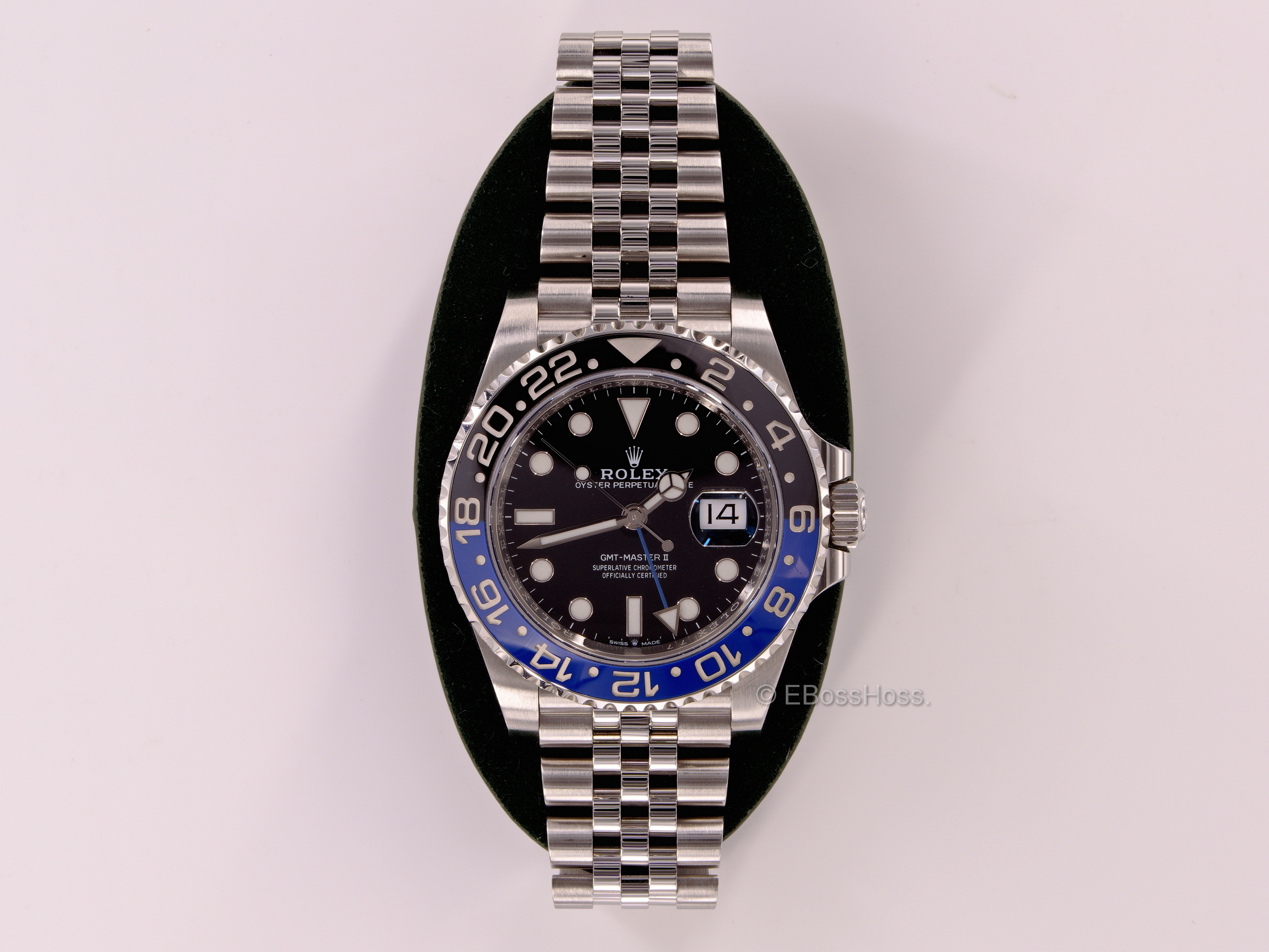 Rolex GMT Master II Batman Jubilee - 126710BLNR