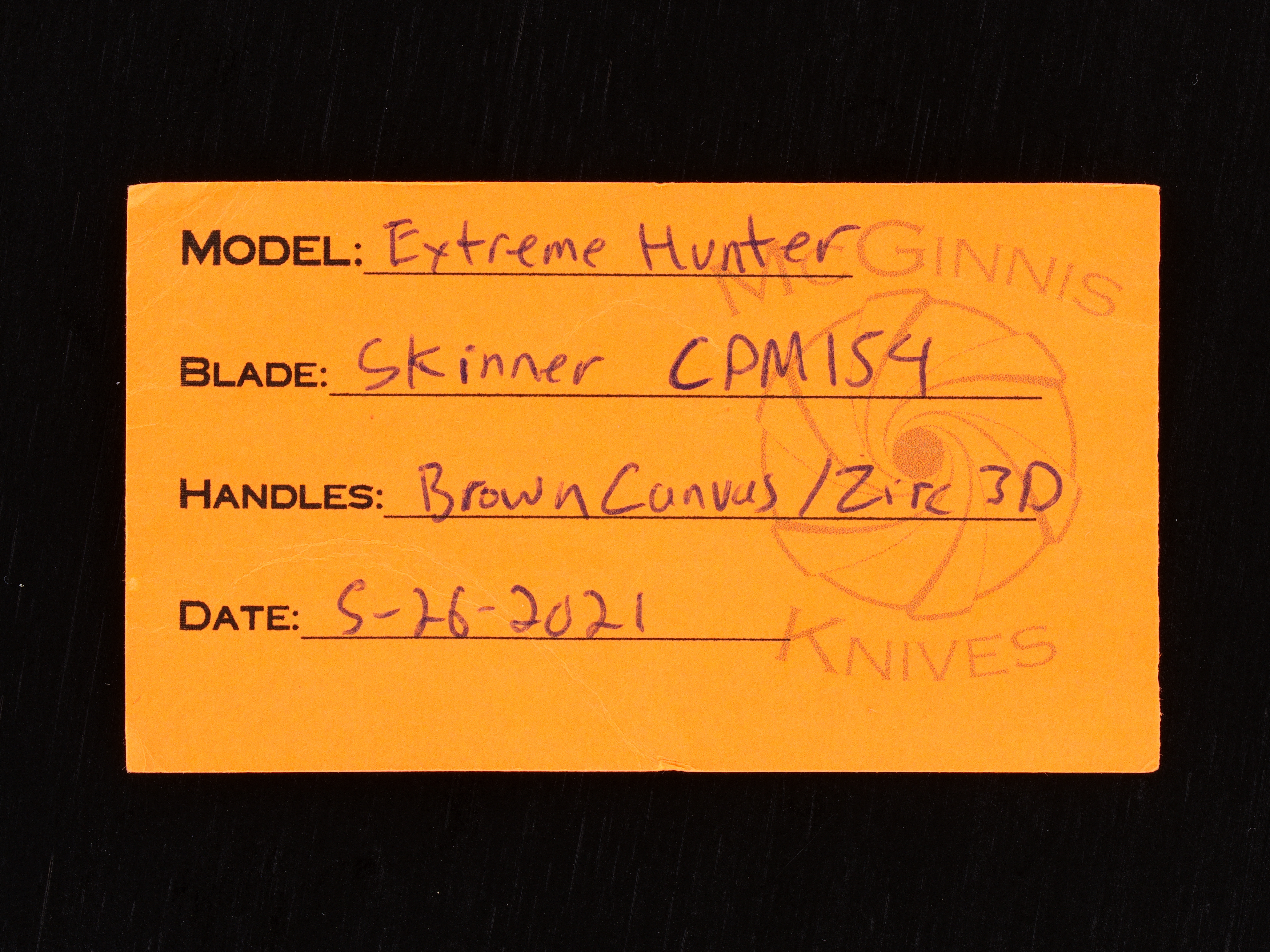 Gerry McGinnis Custom Extreme Hunter