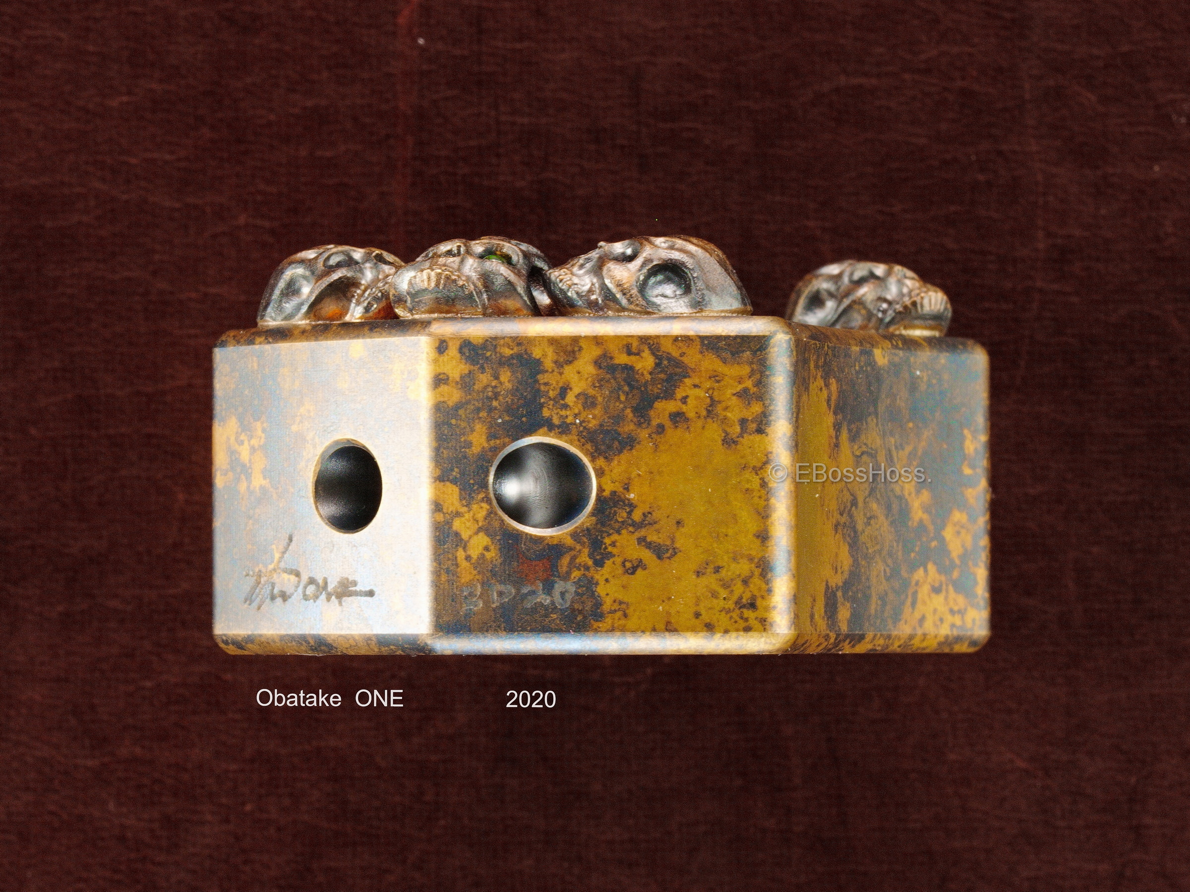 Derrick Obatake Custom ONE Warriors Sledge Ring - Bottle Opener