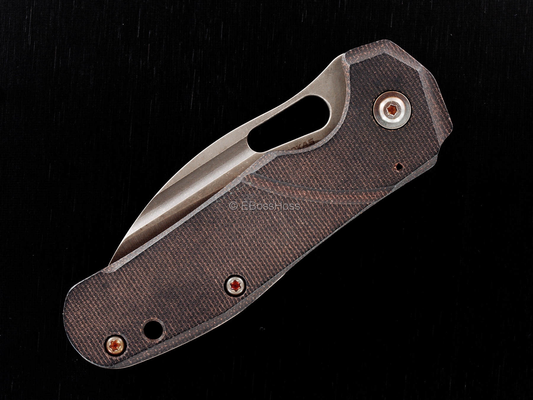 JB Stout Custom Nighthawk Framelock Folder