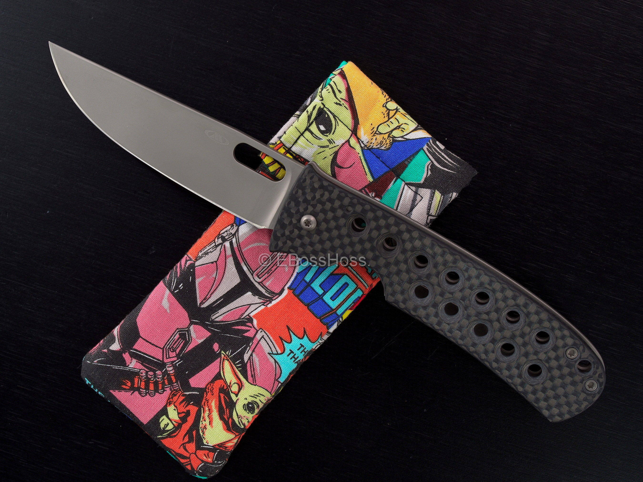 Tom Mayo Custom Large Covert Framelock