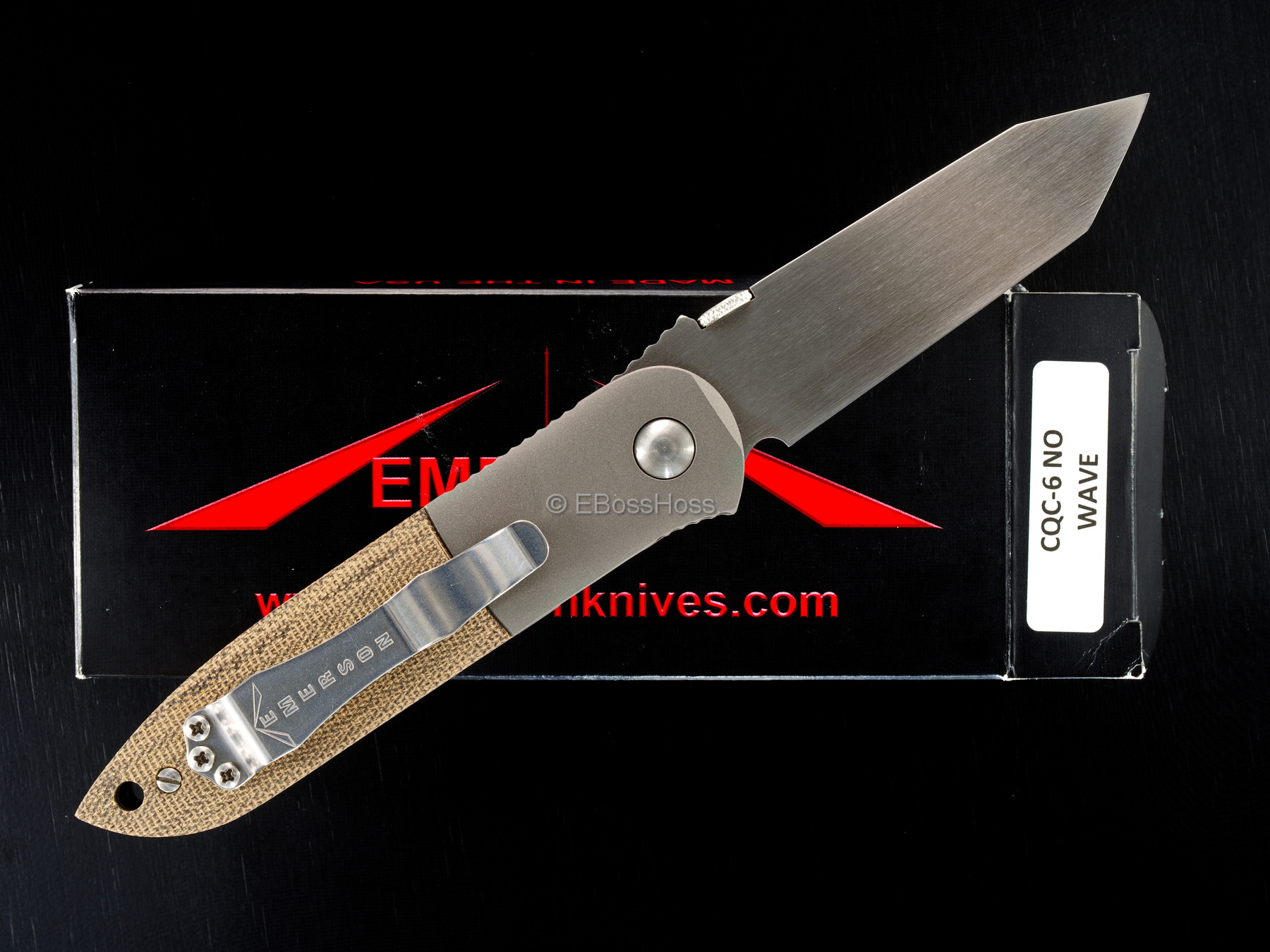 Ernie Emerson Custom CQC-6 No Wave